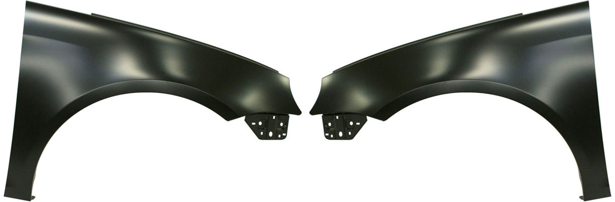 AM EOS 07-16 FRONT FENDER RH AND LH Primed Steel SKU SET V220119 Partslink VW1241138 VW1240138 OEM 1Q0821106B 1Q0821105B