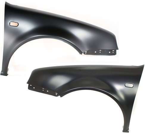 AM GOLF 99-06 FRONT FENDER RH AND LH Primed New Body Style SKU SET V221 Partslink VW1240126 VW1241126 OEM 1J0821021-1J0821022