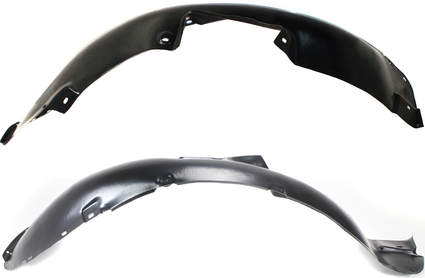 AM GOLF 99-06 FRONT FENDER LINER RH AND LH SKU SET V222107 Partslink VW1249103 VW1248103 OEM 1J0809962B 1JM809958-1JM809957