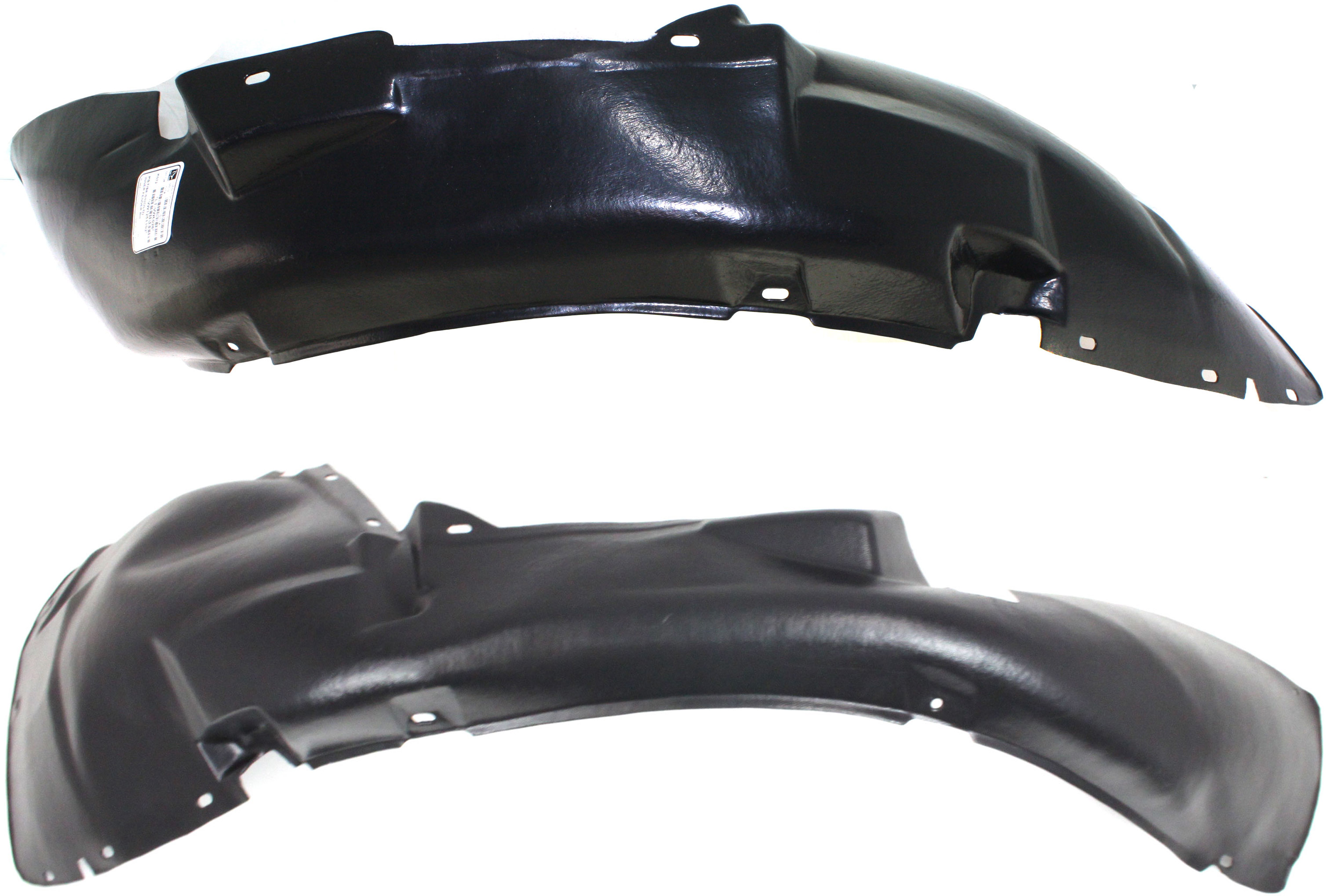 AM PASSAT 98-01 FRONT FENDER LINER RH AND LH SKU SET V222113 Partslink VW1251102 VW1250102 OEM 3B0809962C01C 3B0809961D01C