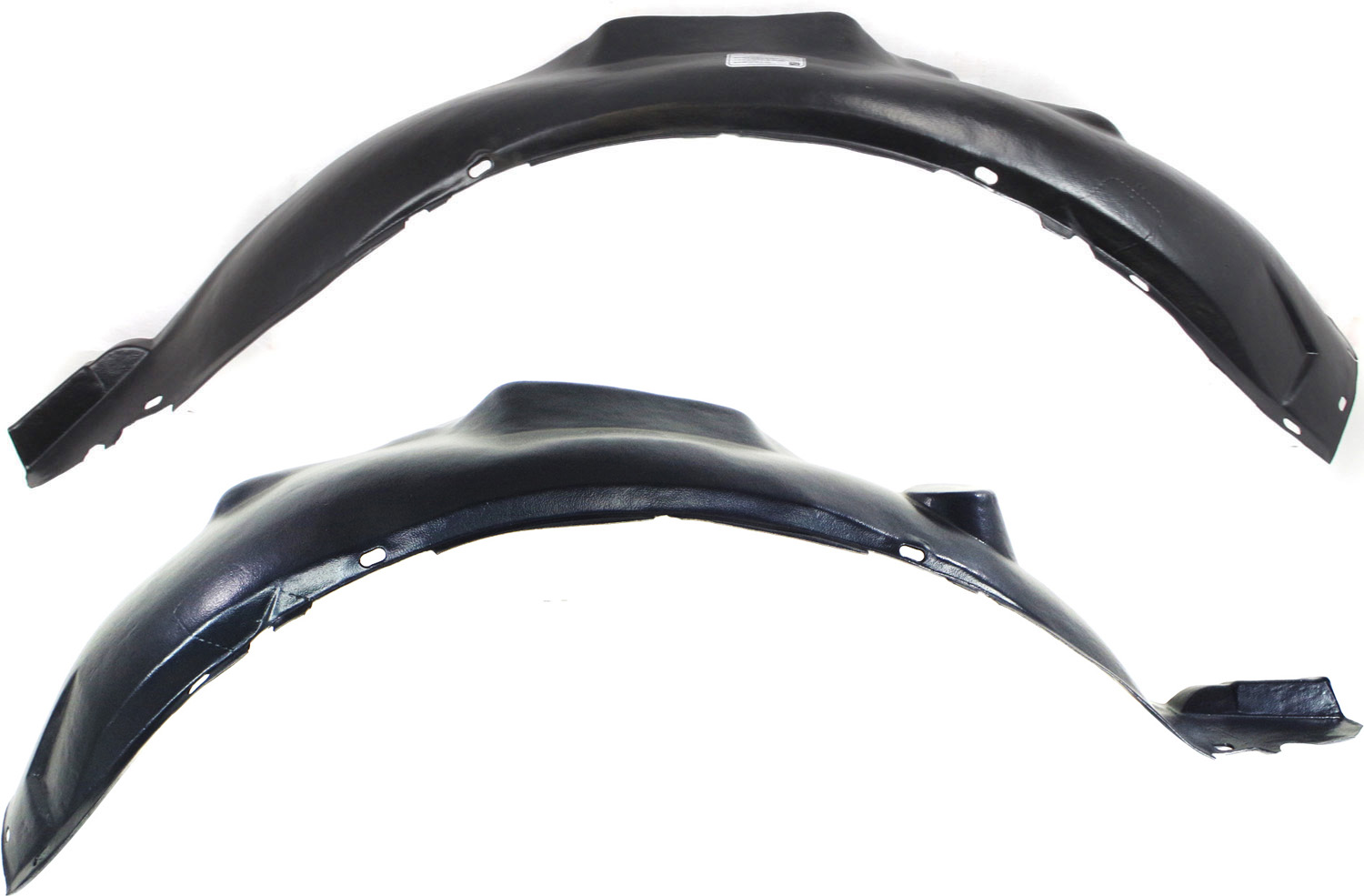 AM GOLF JETTA 93-99 FRONT FENDER LINER RH AND LH SKU SET V222115 Partslink VW1249102 VW1248102 OEM 1H0809962-1H0809961A