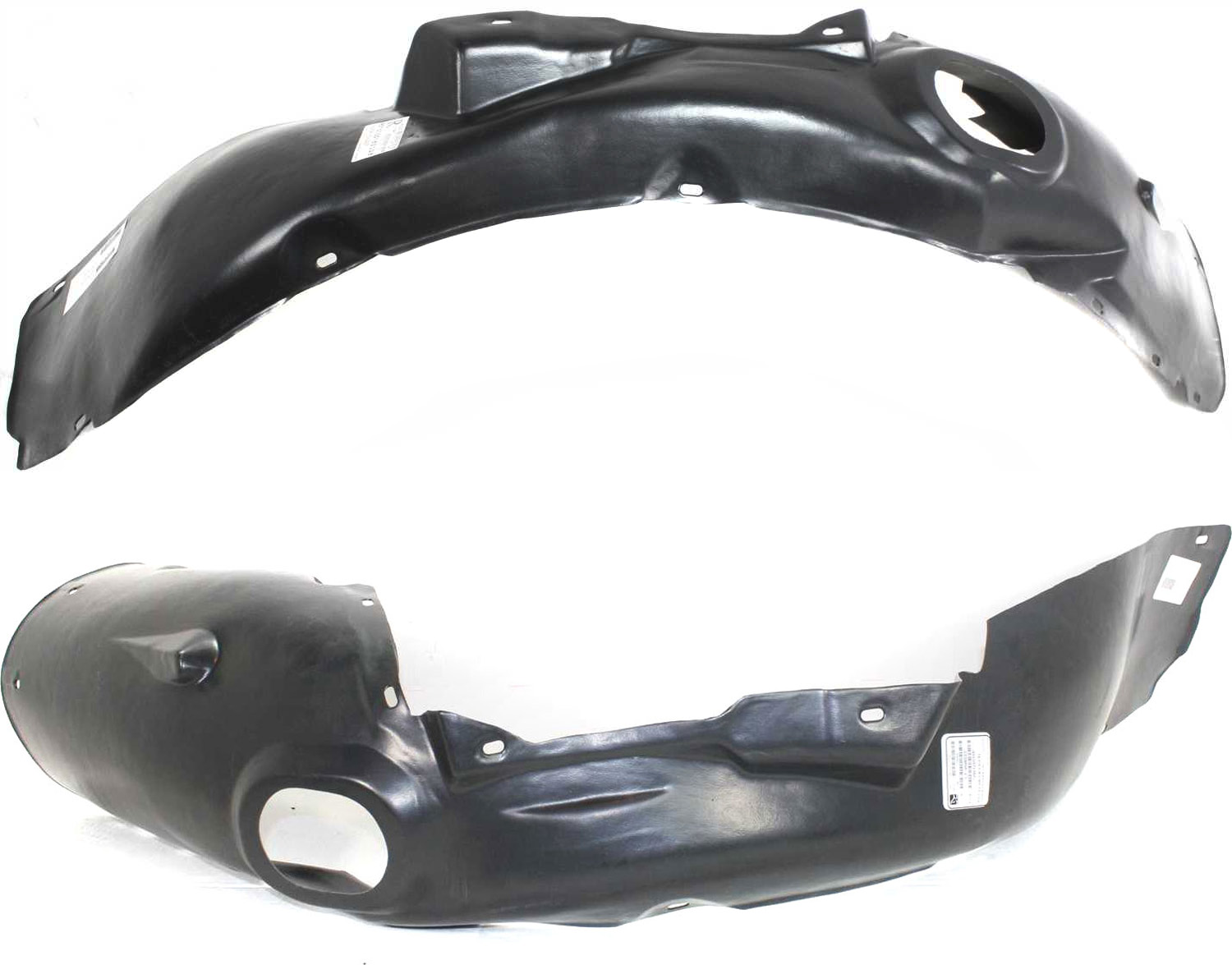 AM PASSAT 01-05 FRONT FENDER LINER RH AND LH SKU SET V222123 Partslink VW1251105 VW1250105 OEM 3B0809958A01C 3B0809957A01C