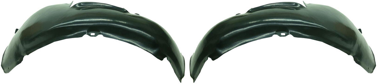 AM GOLF 10-14 JETTA 05-14 FRONT FENDER LINER RH AND LH Rear Section Sedan Wagon SKU SET V222135 Partslink VW1251108 VW1250109 OEM 1K5805978B 1K5805977B