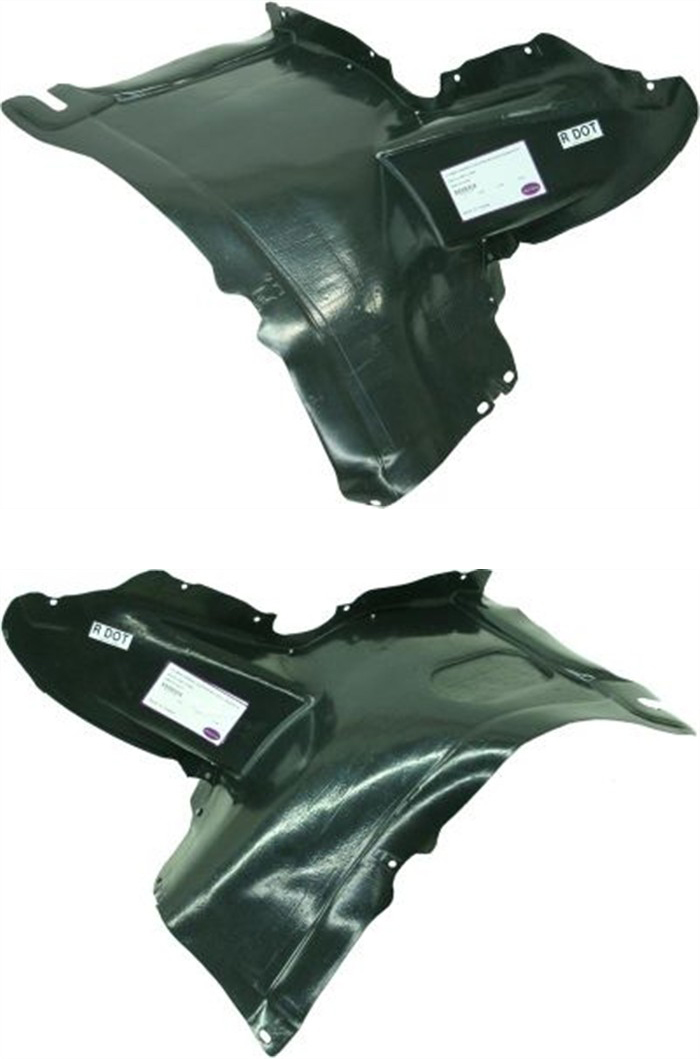 AM RABBIT 06-09 FRONT FENDER LINER RH AND LH Front Section Plastic Vacuum Form SKU SET V222141 Partslink VW1251113 VW1250113 OEM 1K0805912C 1K0805911F