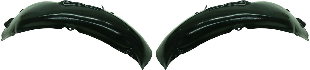 AM RABBIT 06-09 FRONT FENDER LINER RH AND LH Rear Section SKU SET V222147 Partslink VW1250115 VW1251115 OEM 1K0805977B 1K0805978B
