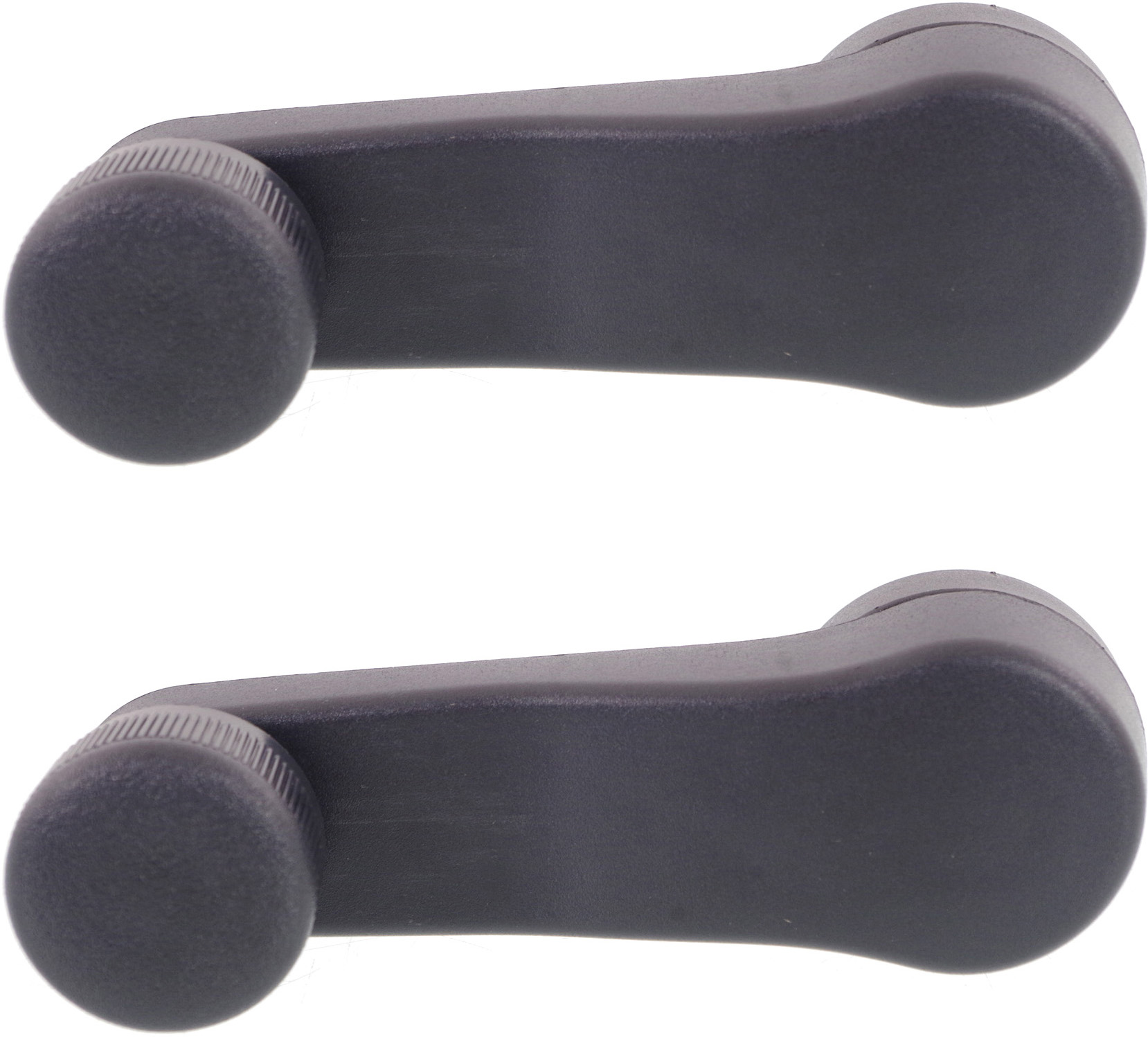 AM GOLF 93-06 BEETLE 98-10 WINDOW HANDLE RH AND LH Black =REAR SKU SET V462913 Partslink VW1354102 OEM 1H0837581DB41