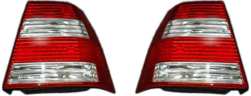 AM JETTA 04-05 TAIL LAMP RH AND LH Lens and Housing SKU SET V730107 Partslink VW2801120 VW2800120 OEM 1JM945112-1JM945111