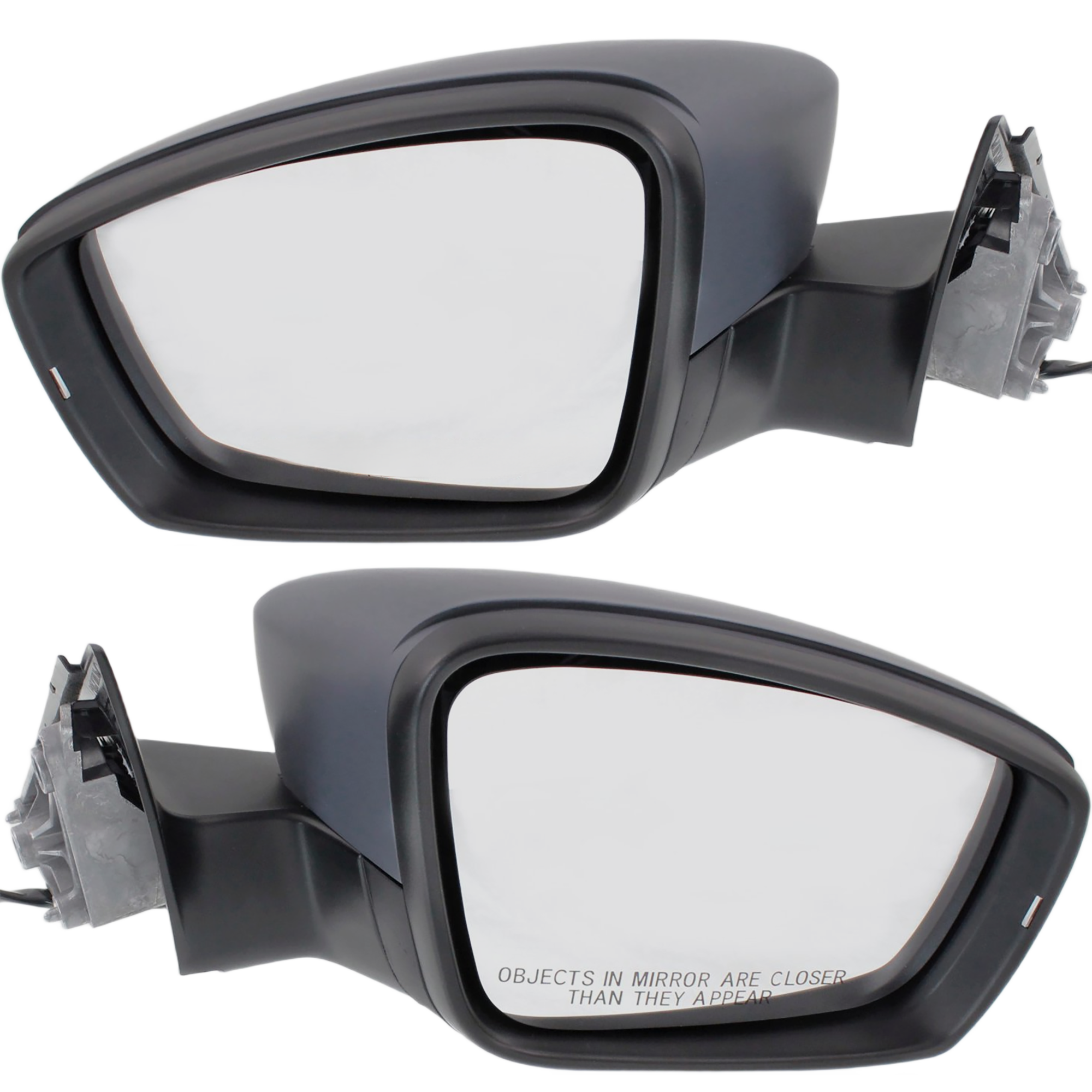 AM PASSAT 12-15 MIRROR RH AND LH Power Manual Folding Heated Paintable w Signal Light No Memory From 4-2-12 SKU SET VW01ER S Partslink VW1320144 VW1321144 OEM 561857507R9B9 PFM 561857508R9B