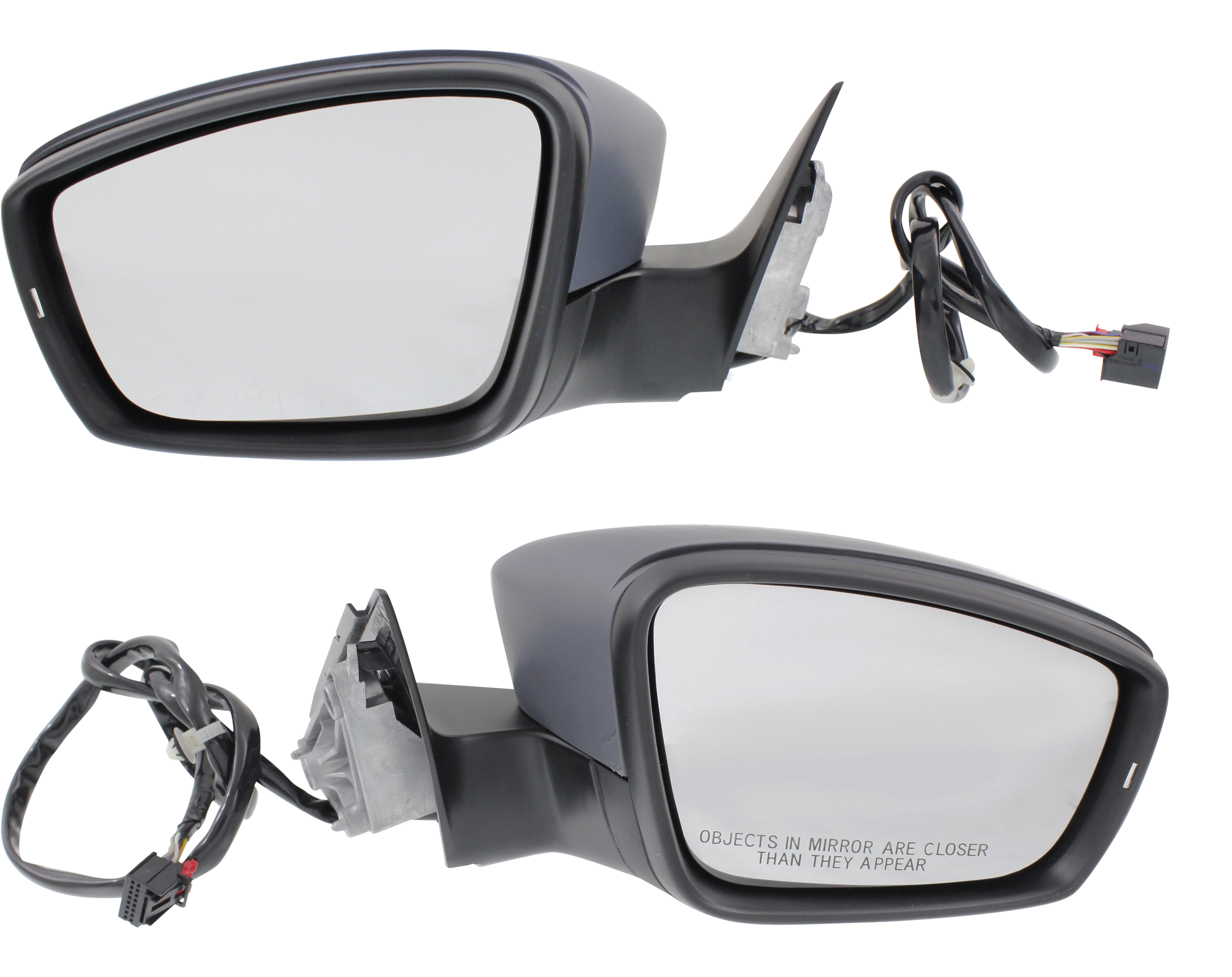 AM PASSAT 12-15 MIRROR RH AND LH Power Manual Folding Heated Paintable w Memory and Signal Light From 4-2-12 SKU SET VW02ER S Partslink VW1320145 VW1321145 OEM 561857507S9B9 PFM 561857508S9B