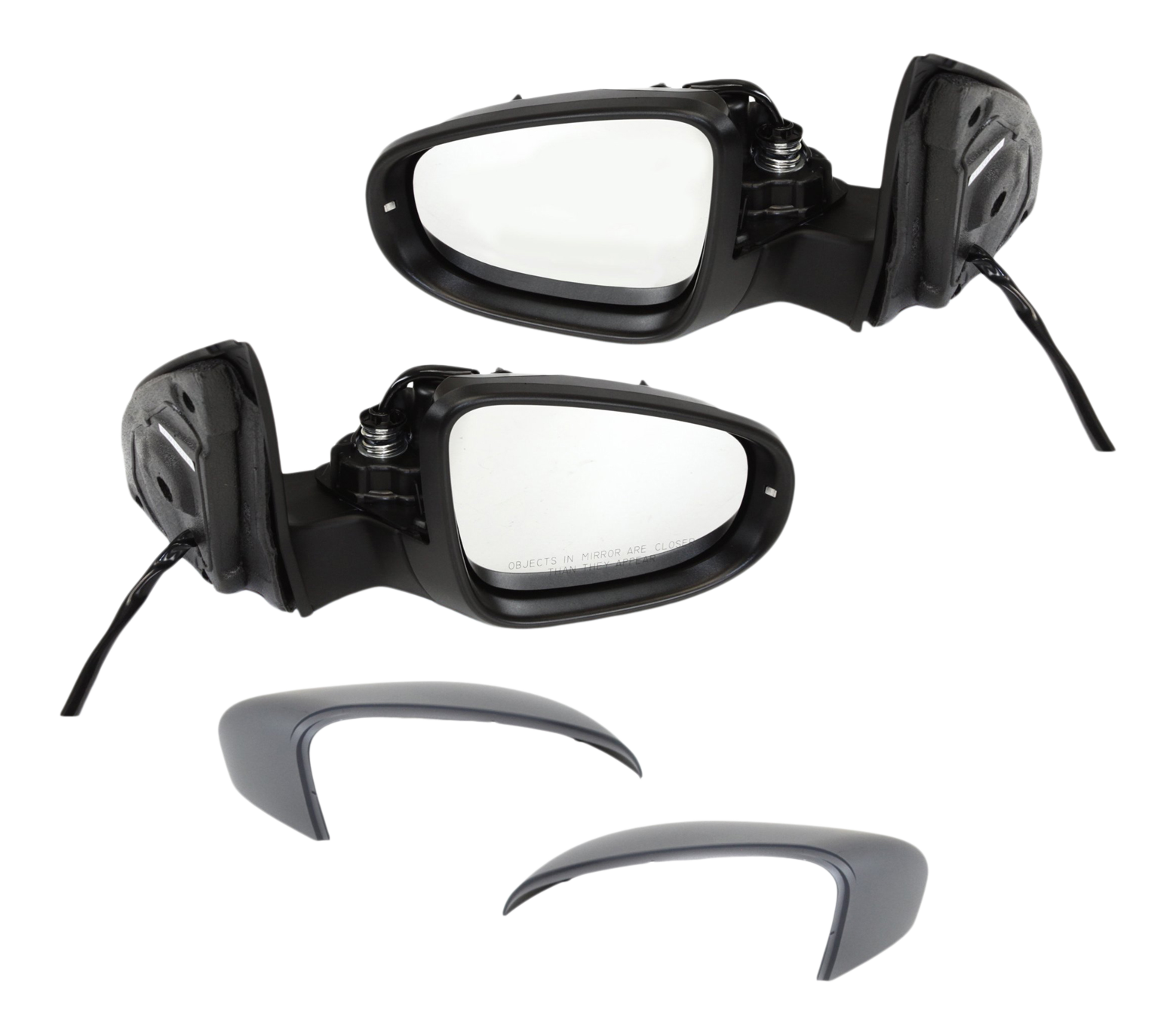 AM GOLF GTI 10-14 MIRROR RH AND LH Power Power Folding Heated Paintable w Memory Hatchback SKU SET VW11ER S Partslink VW1320141 VW1321141 OEM 5K0857507AF9B9-5K0857508AF9B9