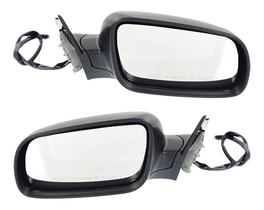 AM PASSAT 01-05 MIRROR RH AND LH Power Manual Folding Heated Paintable No Signal Light SKU SET VW20ER Partslink VW1320115 VW1321116 OEM 3B1857507K01C 3B1857507T01C 3B