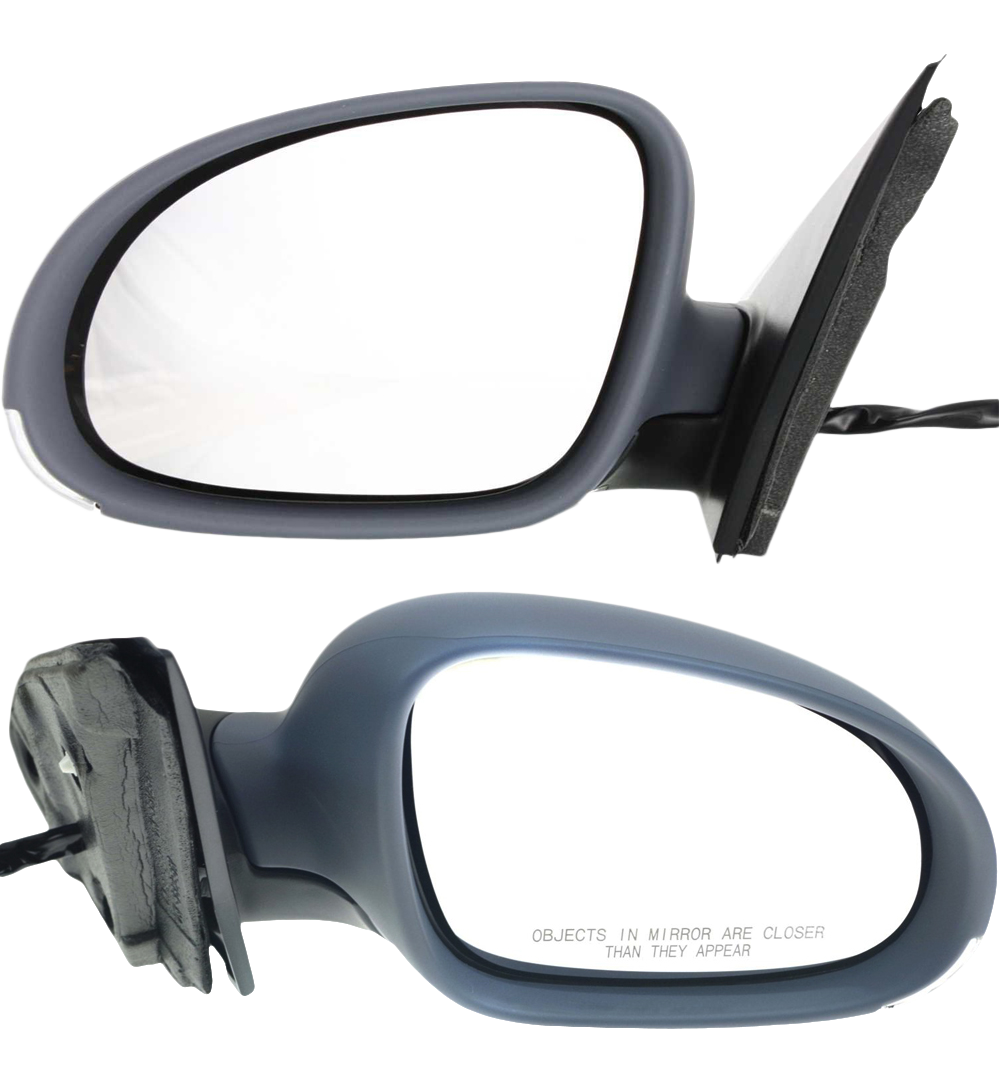 AM JETTA 05-10 MIRROR RH AND LH Power Manual Folding Heated Paintable w Puddle and Signal Lights Sedan SKU SET VW28ER Partslink VW1320123 VW1321123 OEM 1K1857507BH9B9-1K1857508BH9B9