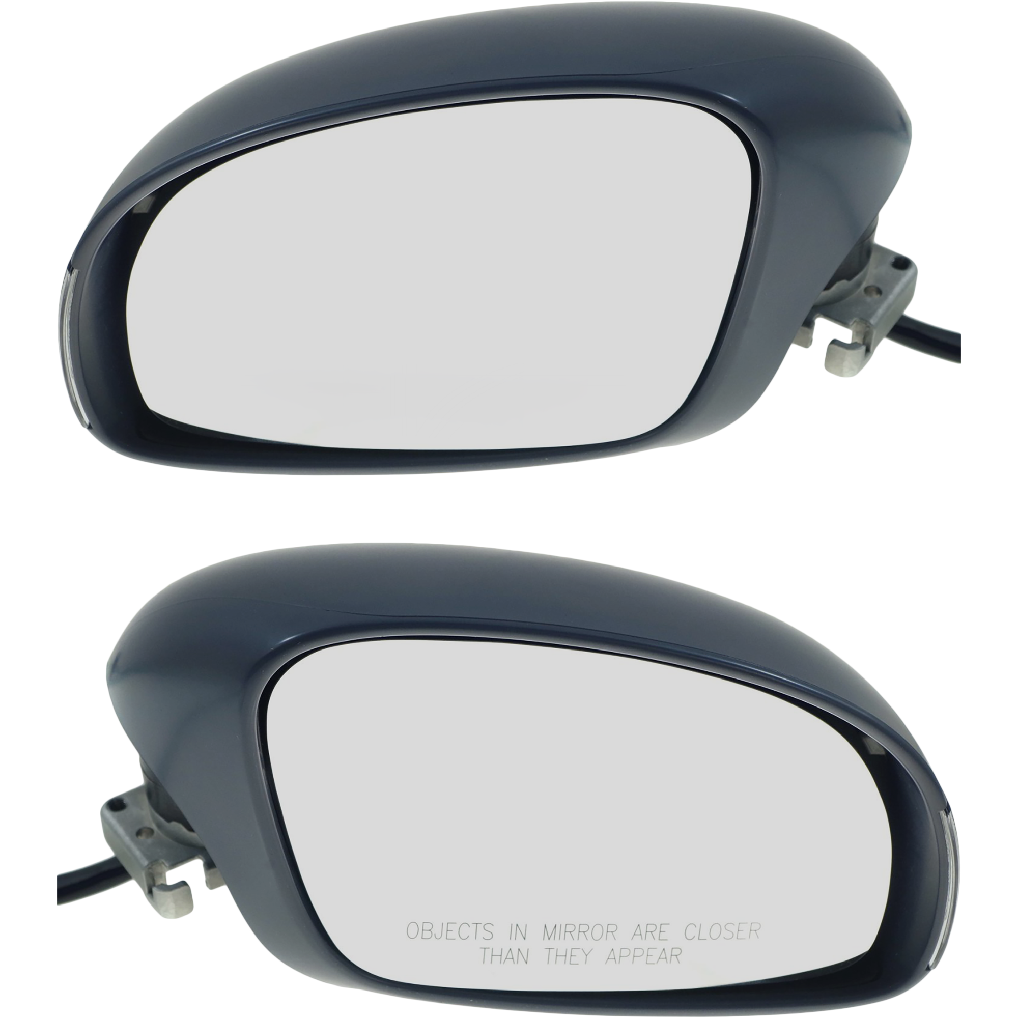 AM BEETLE 03-10 MIRROR RH AND LH Power Manual Folding Heated Paintable w In housing Signal Light No Auto dimming BSD and Memory SKU SET VW37ER S Partslink VW1320133 VW1321133 OEM 1C1857507ABGRU PFM 1C1857508AB