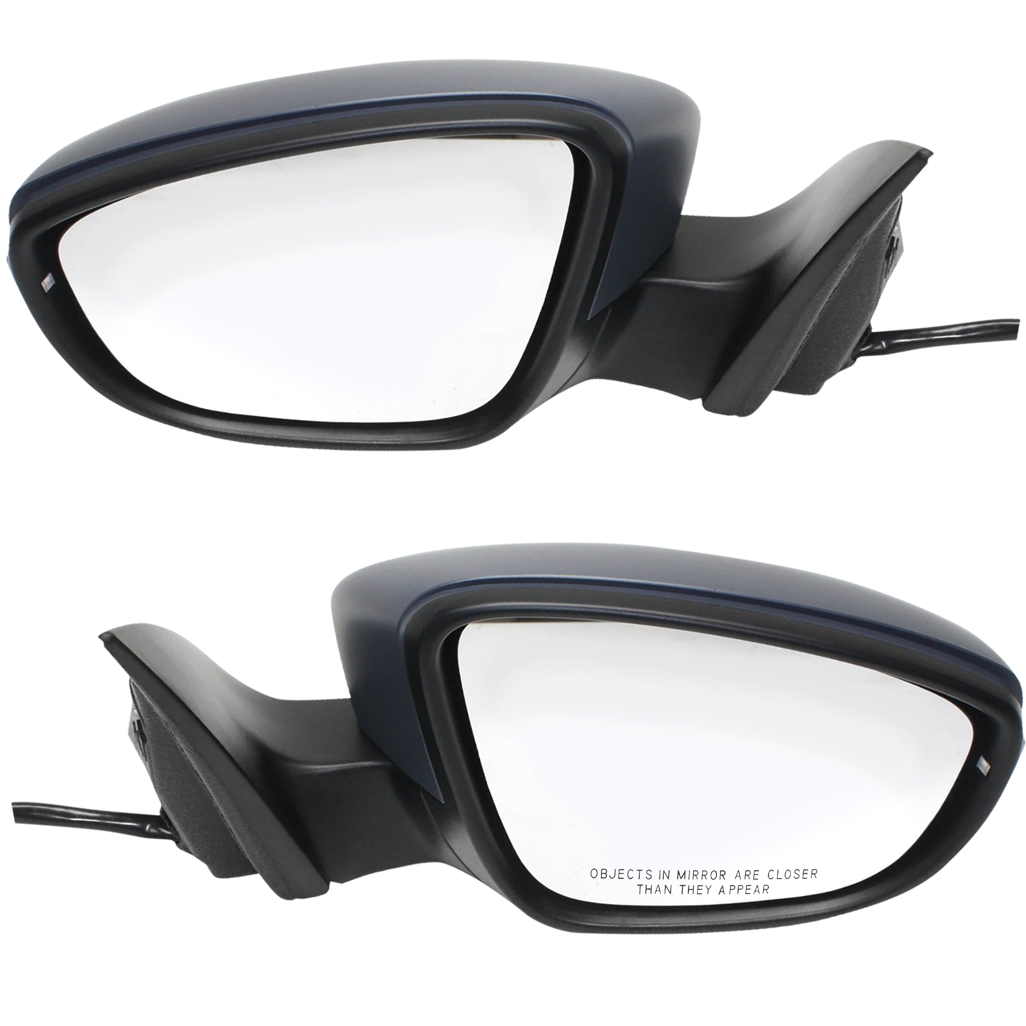 AM PASSAT CC 09-12 MIRROR RH AND LH Power Manual Folding Heated Paintable w Memory Puddle Light and Signal Light SKU SET VW52ER S Partslink VW1320142 VW1321142 OEM 3C8857507BB9B9 PFM 3C8857508BB