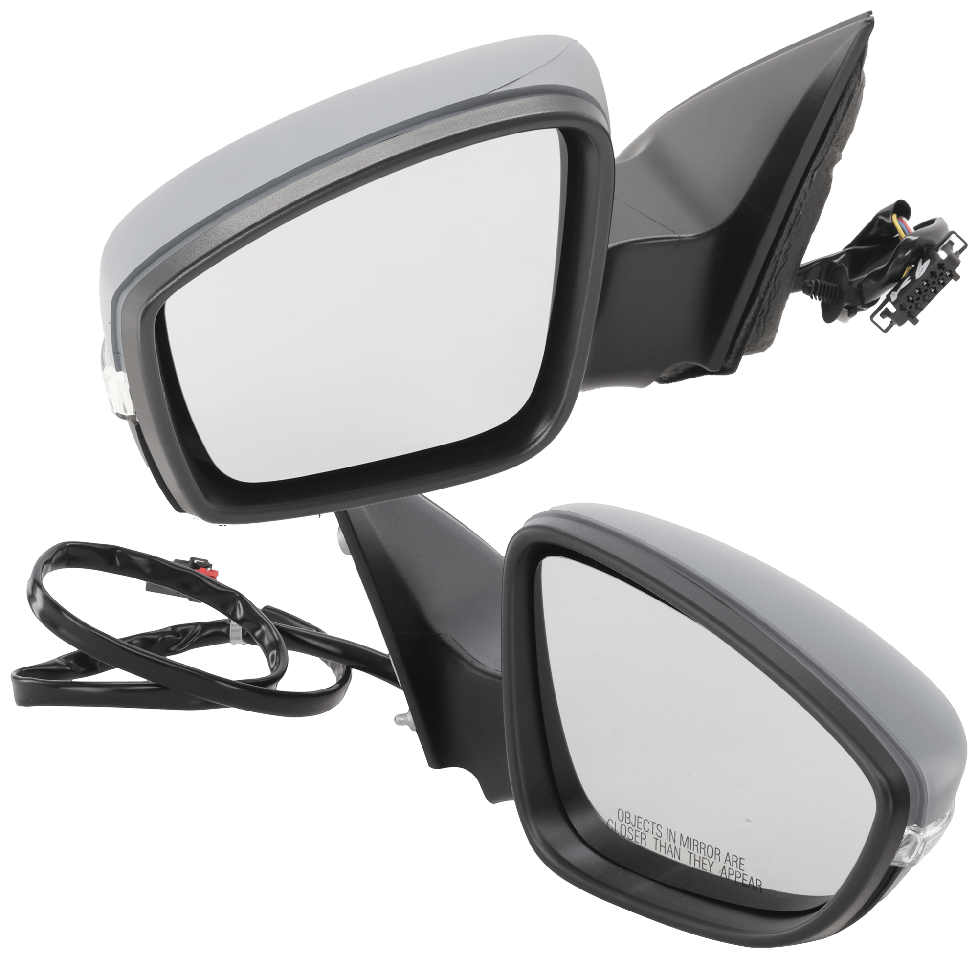 AM Mirror SKU SET VW60ER S B Partslink VW1320146 VW1321156 OEM 5C7857507AD PFM 5C7857508AC PF