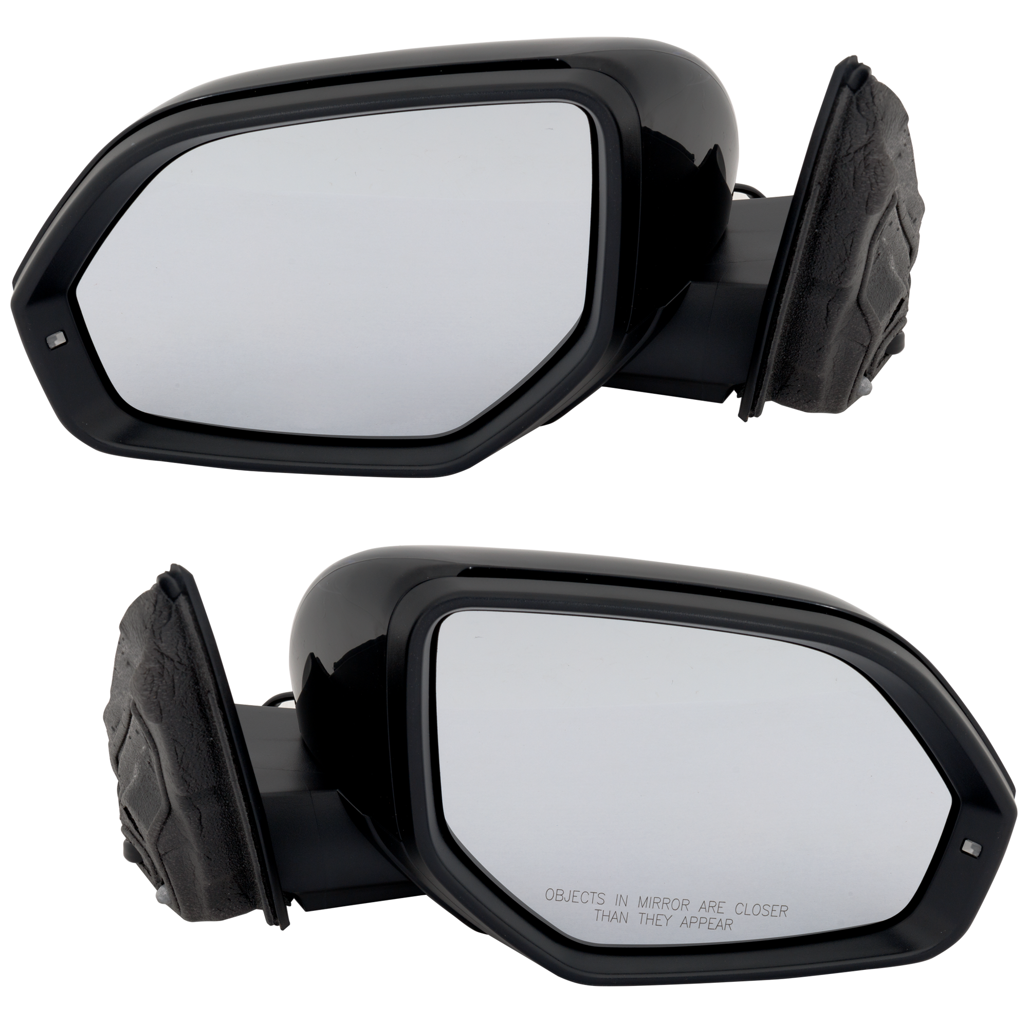 AM ATLAS 19-21 MIRROR RH AND LH Power Manual Folding Non Heated Paintable w Signal Light No Auto dimming BSD Memory and Puddle Light SKU SET VW71ER S Partslink VW1320176 VW1321176 OEM 3CN857507AC9B9 PFM 3CN857508AC