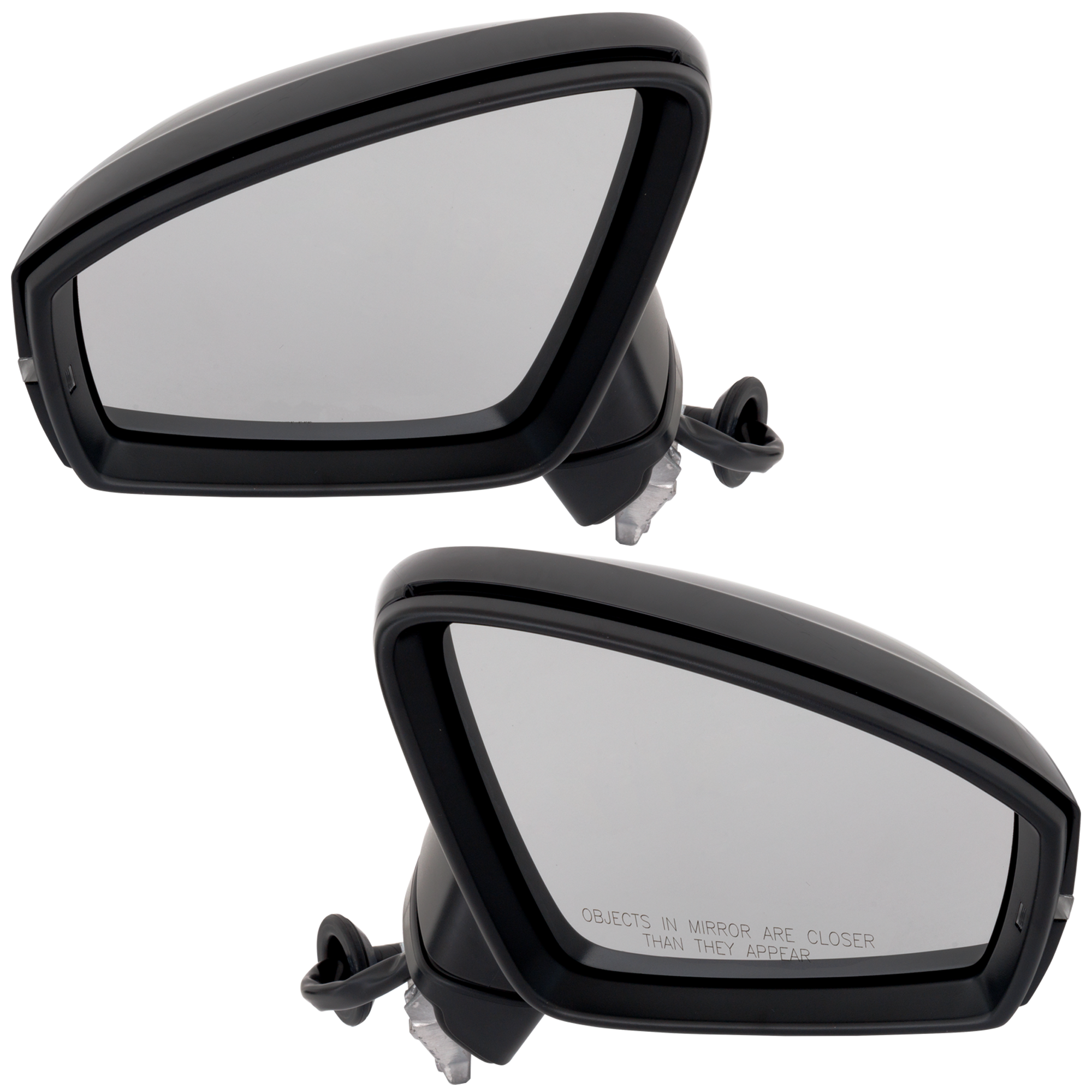 AM TIGUAN 18-21 MIRROR RH AND LH Power Manual Folding Heated Paintable w BSD and Signal Light in No Auto dimming Memory and Puddle Light w Lane Change Assist SKU SET VW75ER S Partslink VW1320180 VW1321180 OEM 5NN857507AK9B9-5NM857537GRU 5N