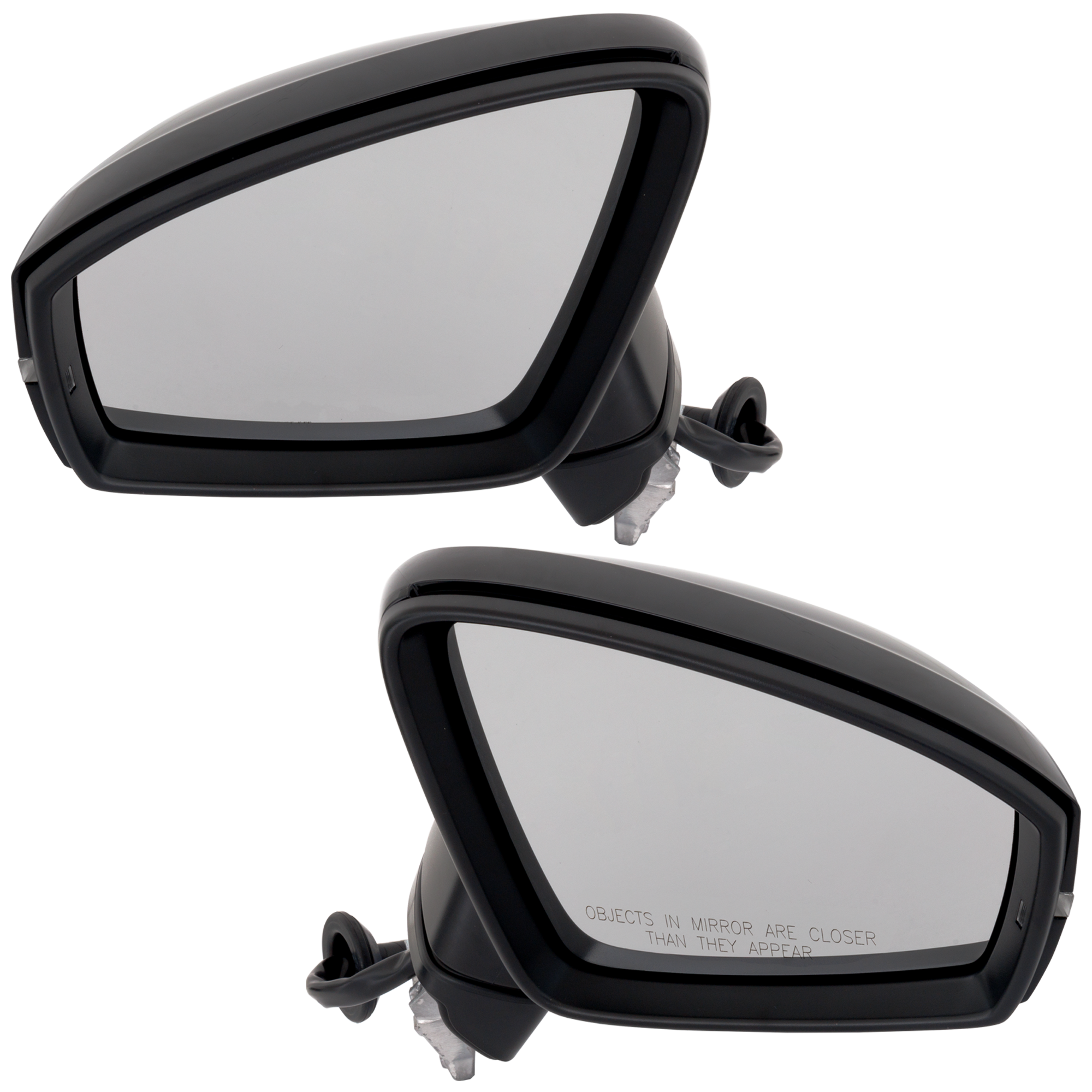 AM TIGUAN 18-21 MIRROR RH AND LH Power Power Folding Heated Paintable w BSD Memory Puddle Light and Signal Light No Auto dimming w o Lane Change Assist SKU SET VW76ER S Partslink VW1321181 VW1320181 OEM 5NN857508C9B9-5NM857538GRU 5NA