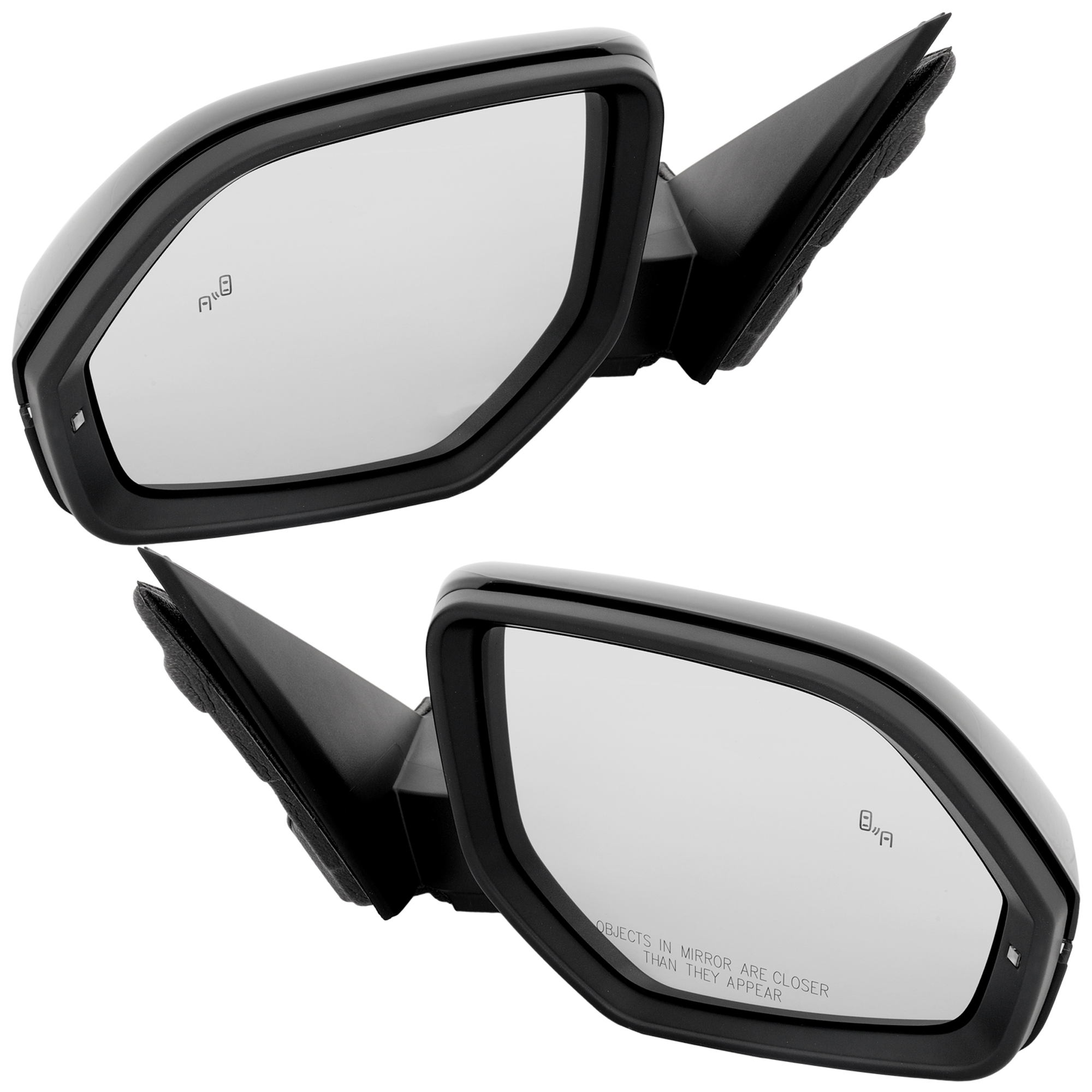 AM ATLAS 18-21 MIRROR RH AND LH Power Manual Folding Heated Paintable w In housing Signal Light Memory BSD in Glass No Puddle Light Auto Dimming From 4-2-2018 SKU SET VW78ER S Partslink VW1320178 VW1321178 OEM 3CN857507AE9B9 PFM 3CN857508AE
