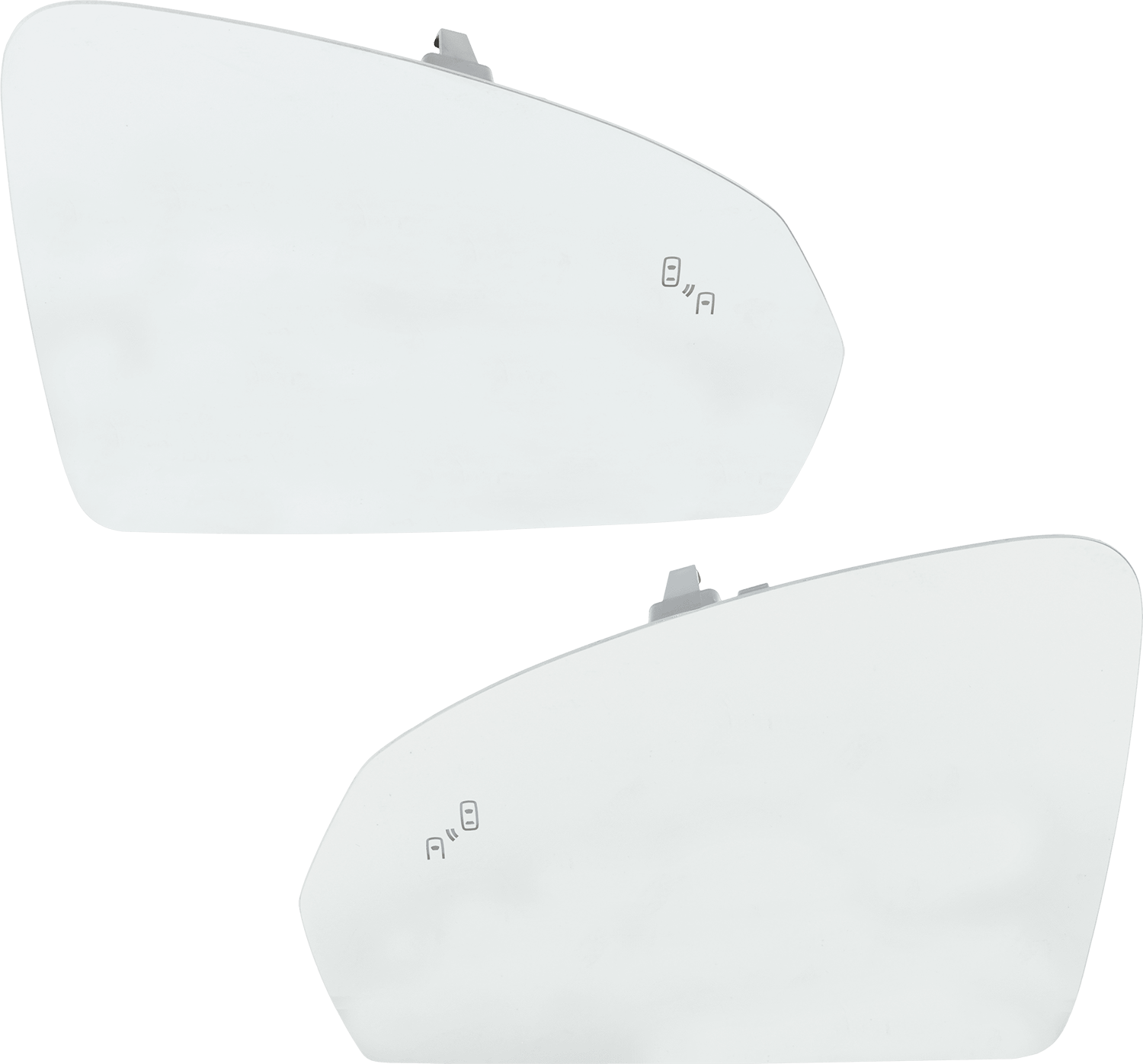 AM TAOS 20-23 MIRROR GLASS RH AND LH Heated No Memory and Pudlle Light w Blind Spot Detection SKU SET VW85GR Partslink VW1324128 VW1325128 OEM 2GJ857521G 2GJ857522G