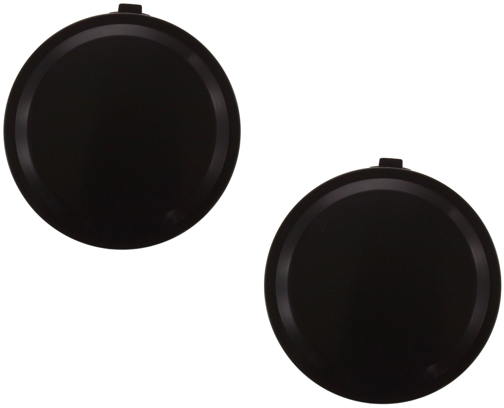 AM TAHOE YUKON 07-14 FOG LAMP COVER RH AND LH Black CAPA SKU SETREPC107902Q 2 Partslink GM1038110C OEM 15817527