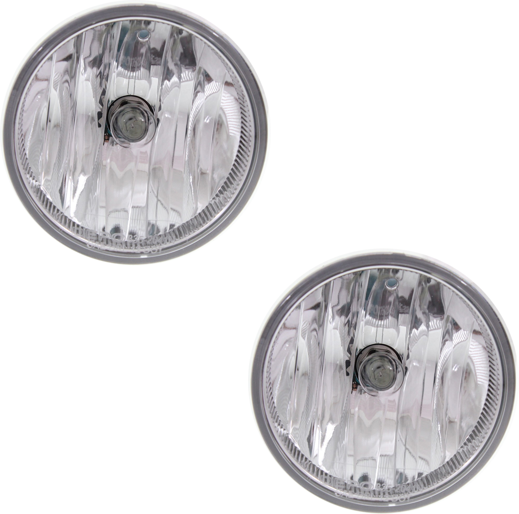 AM CAMARO 10-15 DRIVING LAMP RH AND LH Assembly Daytime Running Light Coupe Convertible CAPA SKU SETREPC111503Q 2 Partslink GM2592308C OEM 22831436