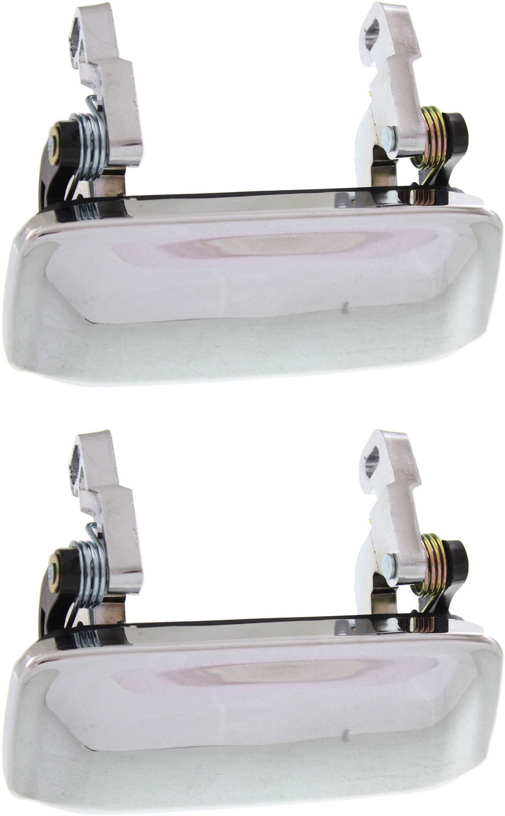 AM MAZDA PICKUP 01-10 FRONT DOOR HANDLE RH AND LH Outer All Chrome Metal SKU SETREPM462506C 2 OEM 1F7058420 PFM
