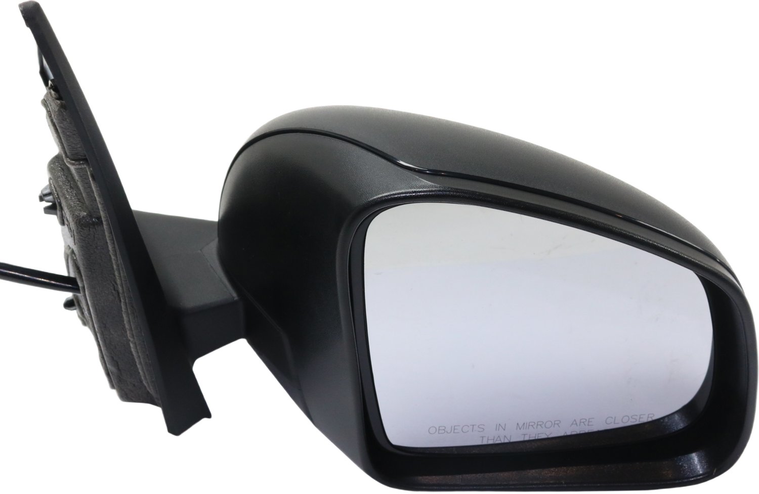 AM FORTWO 16-18 MIRROR RH Power Manual Folding Heated Textured Convertible Coupe SKU SM02ER Partslink SM1321102 OEM A4538116600 PFM