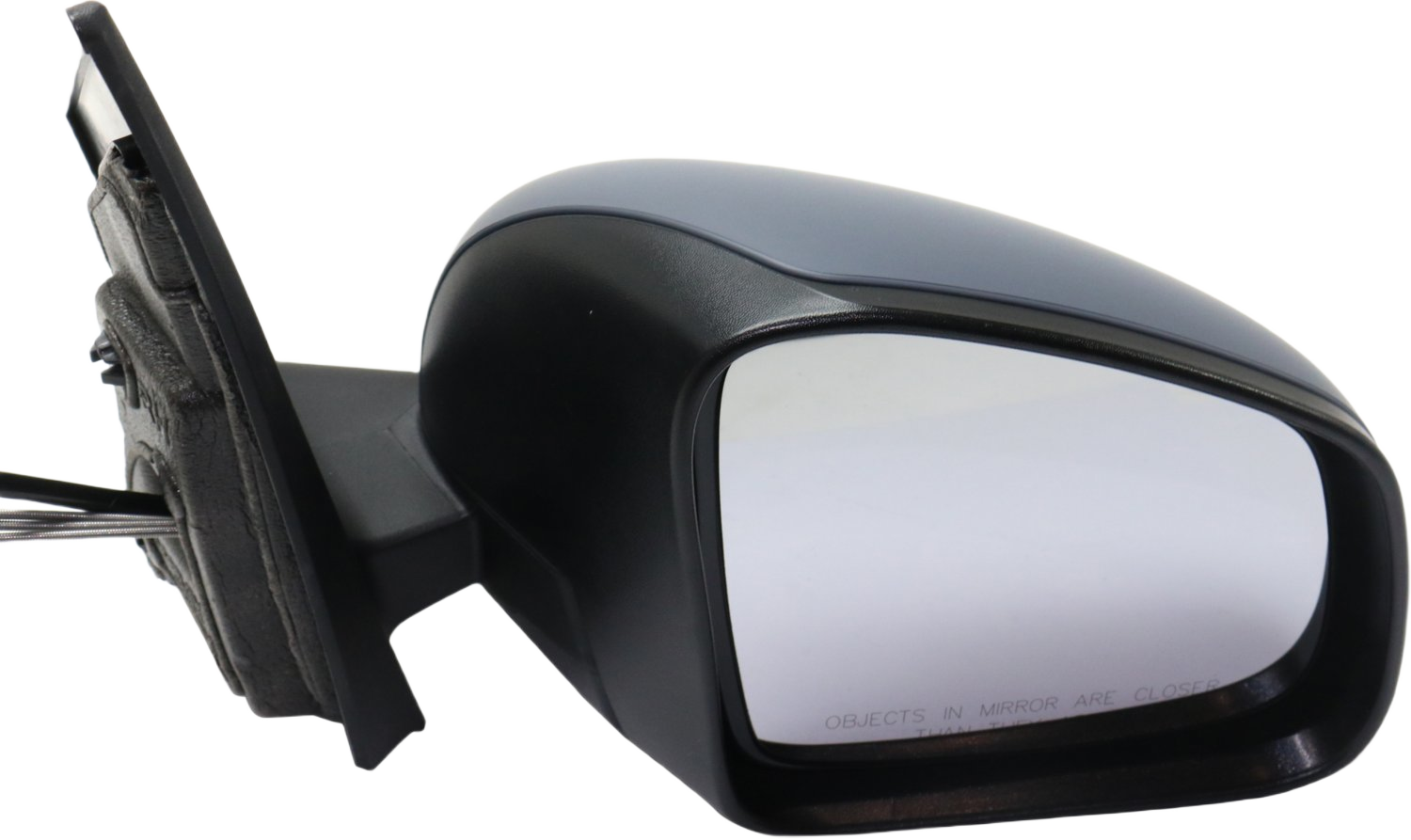 AM FORTWO 16-18 MIRROR RH Manual Adjust Manual Folding Non Heated Paintable w Temp Sensor Convertible Coupe SKU SM03R OEM A4538103000