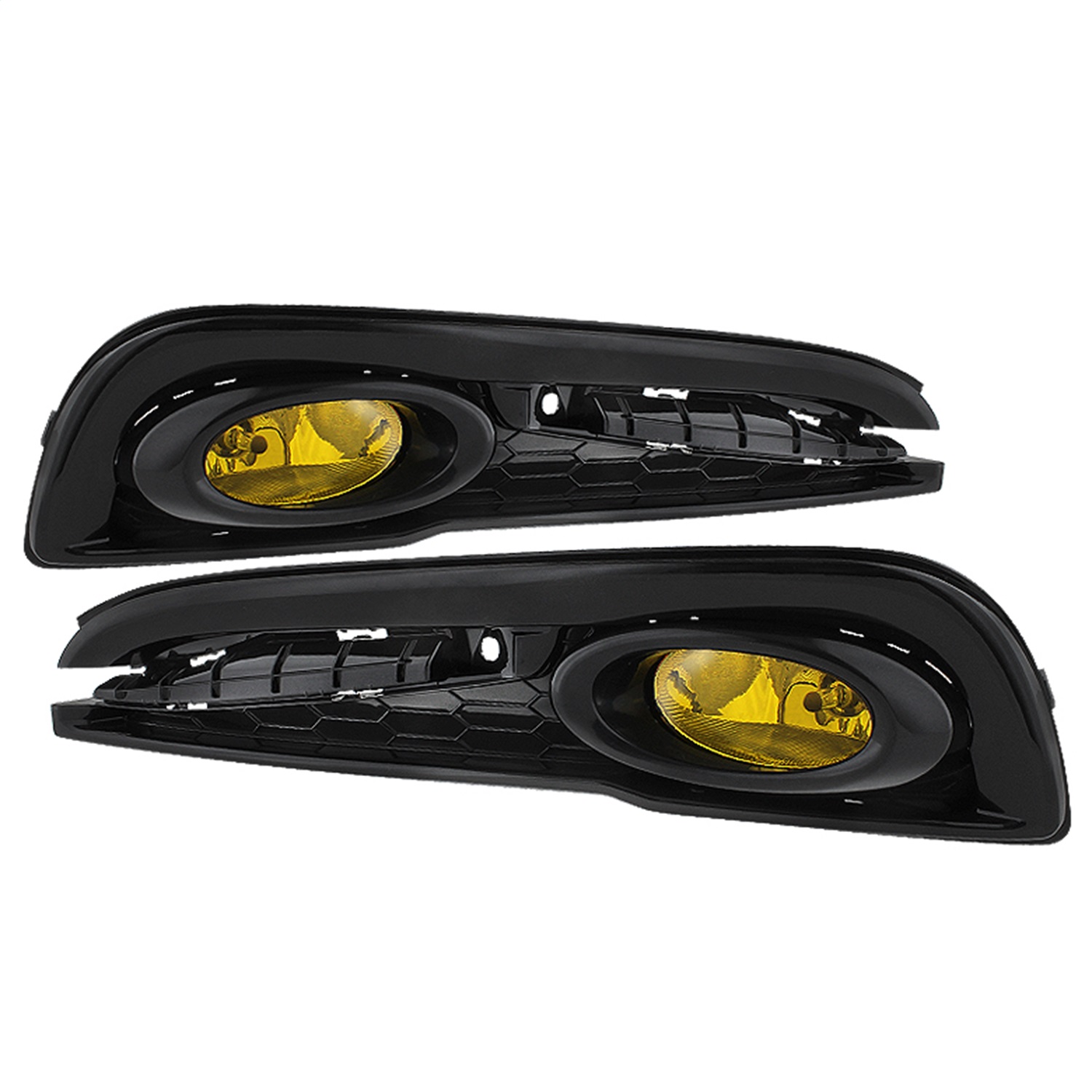 AM xTune Honda Civic 2013-2014-4dr OEM Fog Light Yellow SKU SP5077752