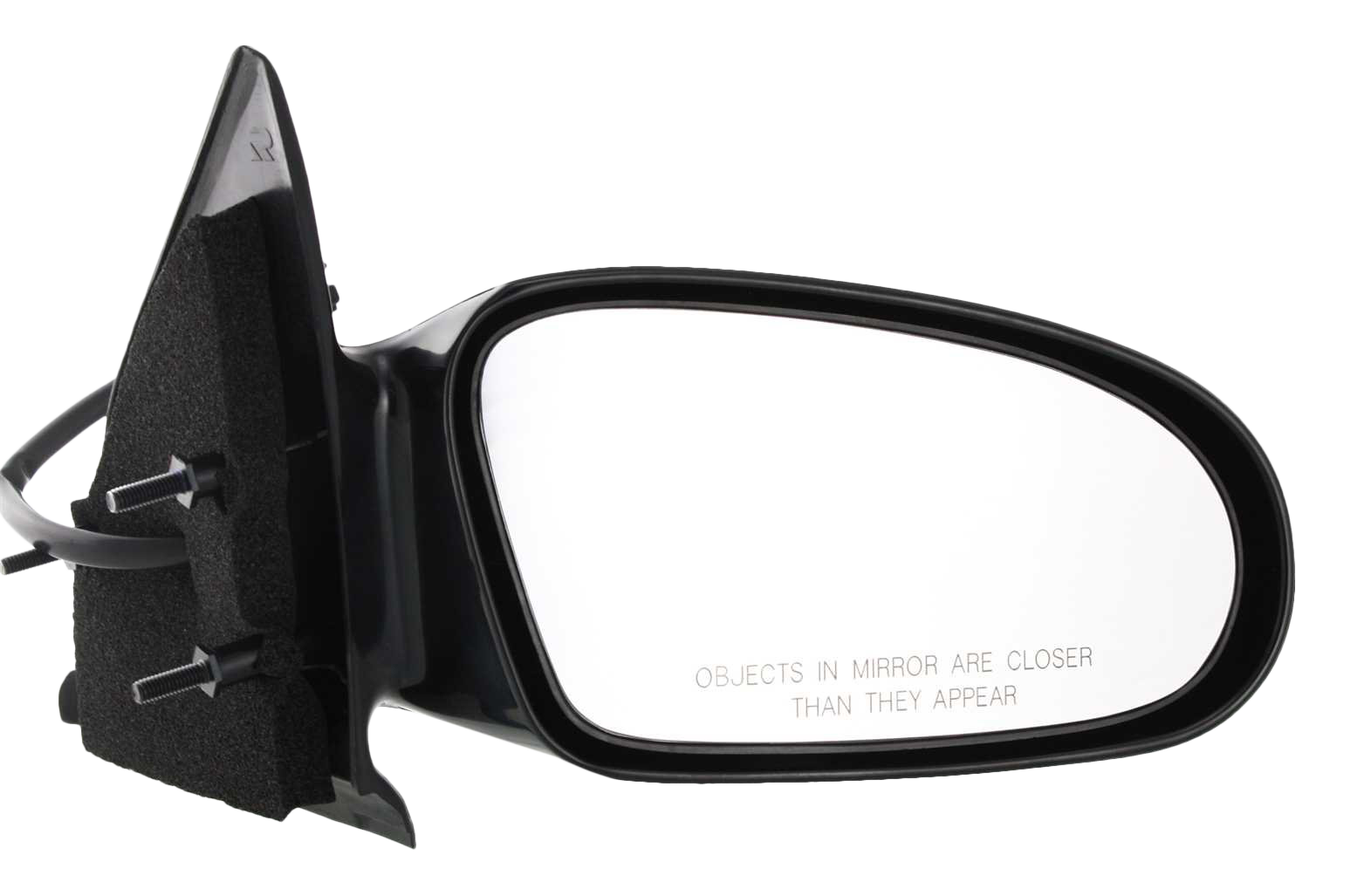 AM SATURN S SERIES 96-02 MIRROR RH Power Non Folding Non Heated Paintable Sedan Wagon SKU ST13ER Partslink GM1321207 OEM 21170590