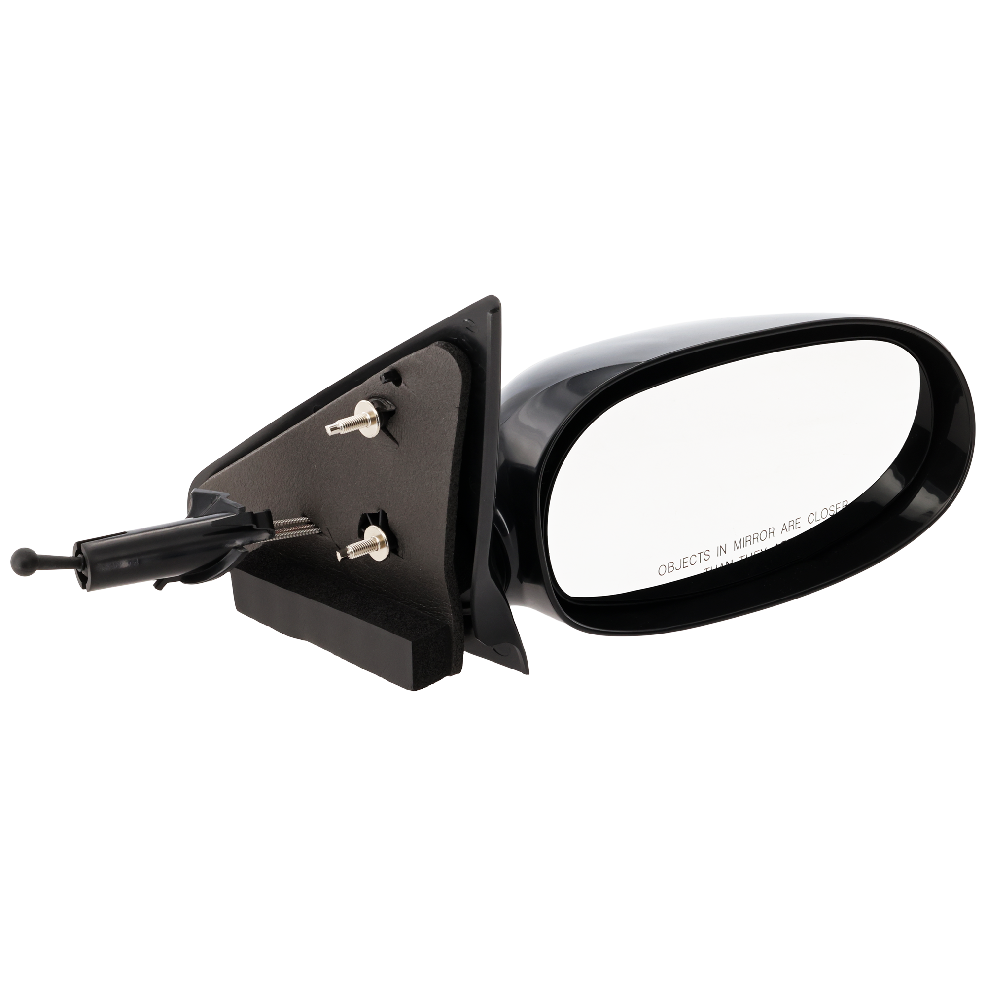 AM SATURN L SERIES 00-05 MIRROR RH Manual Adjust Non Folding Non Heated Paintable SKU ST16R Partslink GM1321236 OEM 21019866