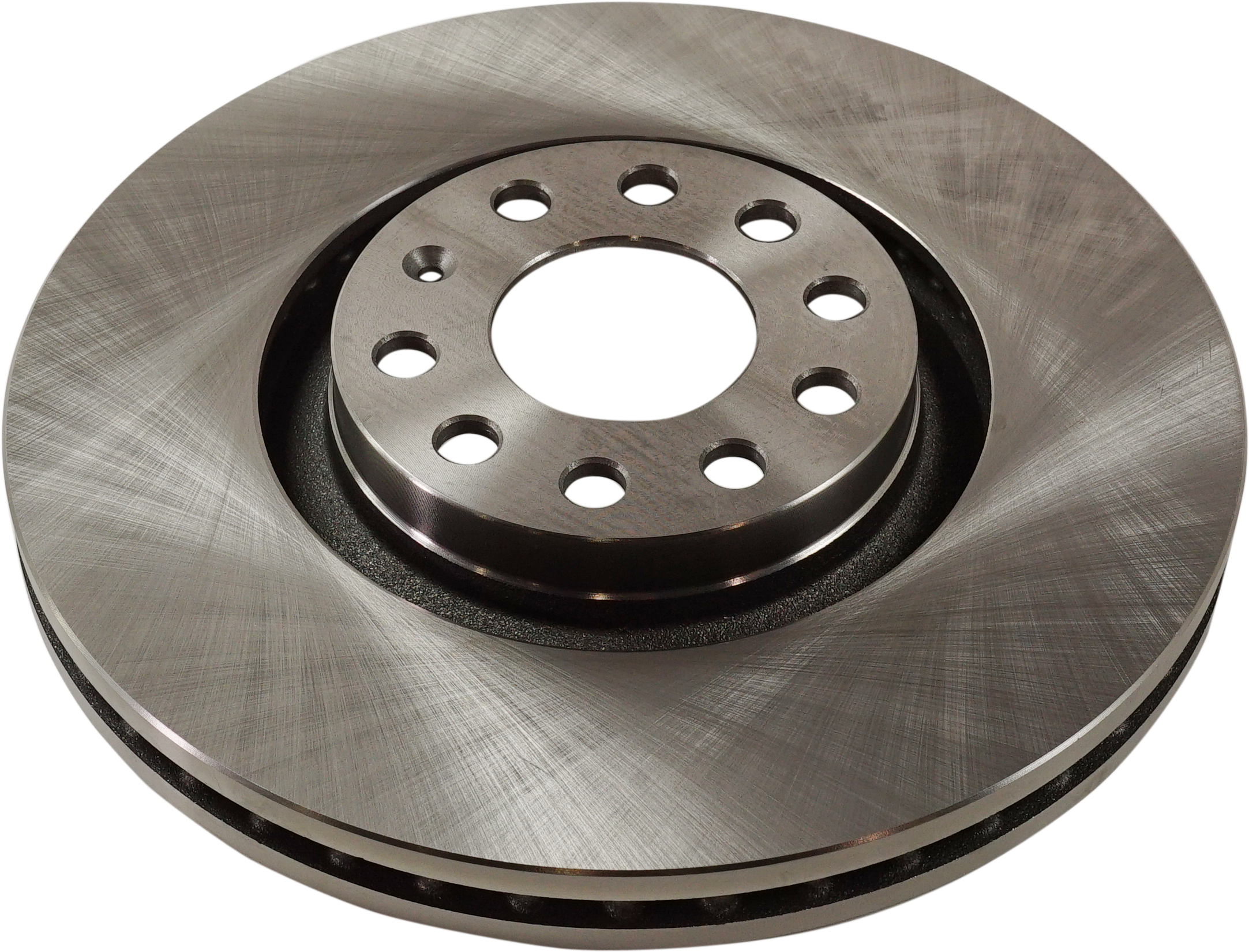 AM A6-98-01 A4-01-09 FRONT BRAKE DISC RH=LH Plain Surface Vented 5 Lugs SKU STPA27110010 OEM 8D0615301K 8D0615301M 8E061530