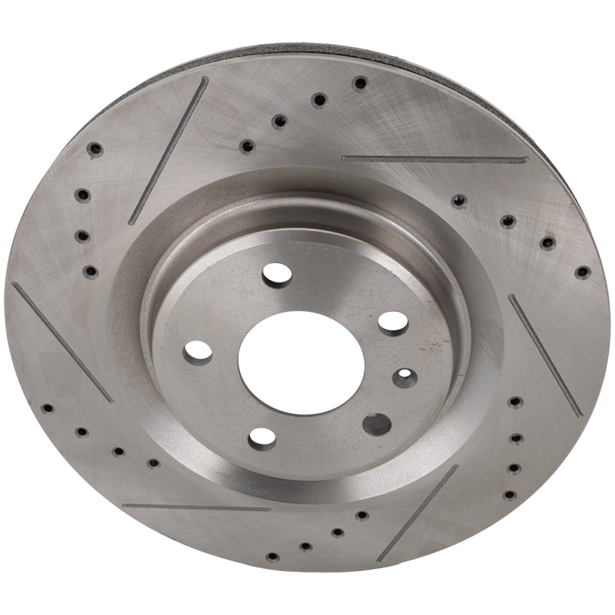 AM S4-10-19 A6 ALLROAD 20-21 REAR BRAKE DISC RH=LH 5 Lugs Cross drilled and Slotted SKU STPA27110037DRS OEM 45572-850272-45572G 980881R