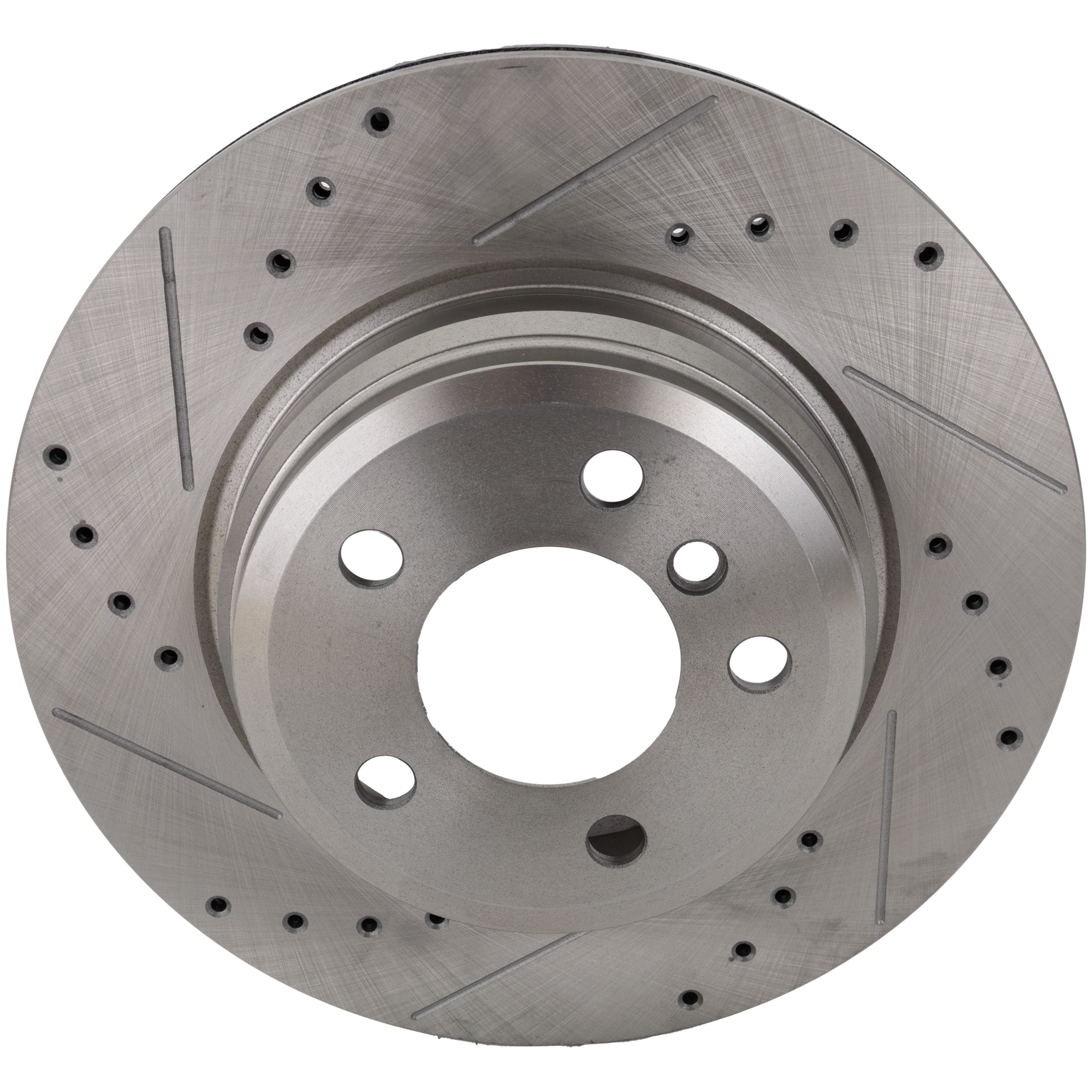 AM 3 SERIES 12-19-4 SERIES 14-20 REAR BRAKE DISC RH=LH Cross drilled and Slotted SKU STPB27110011DRS OEM 45618-850448-12134141-60031109