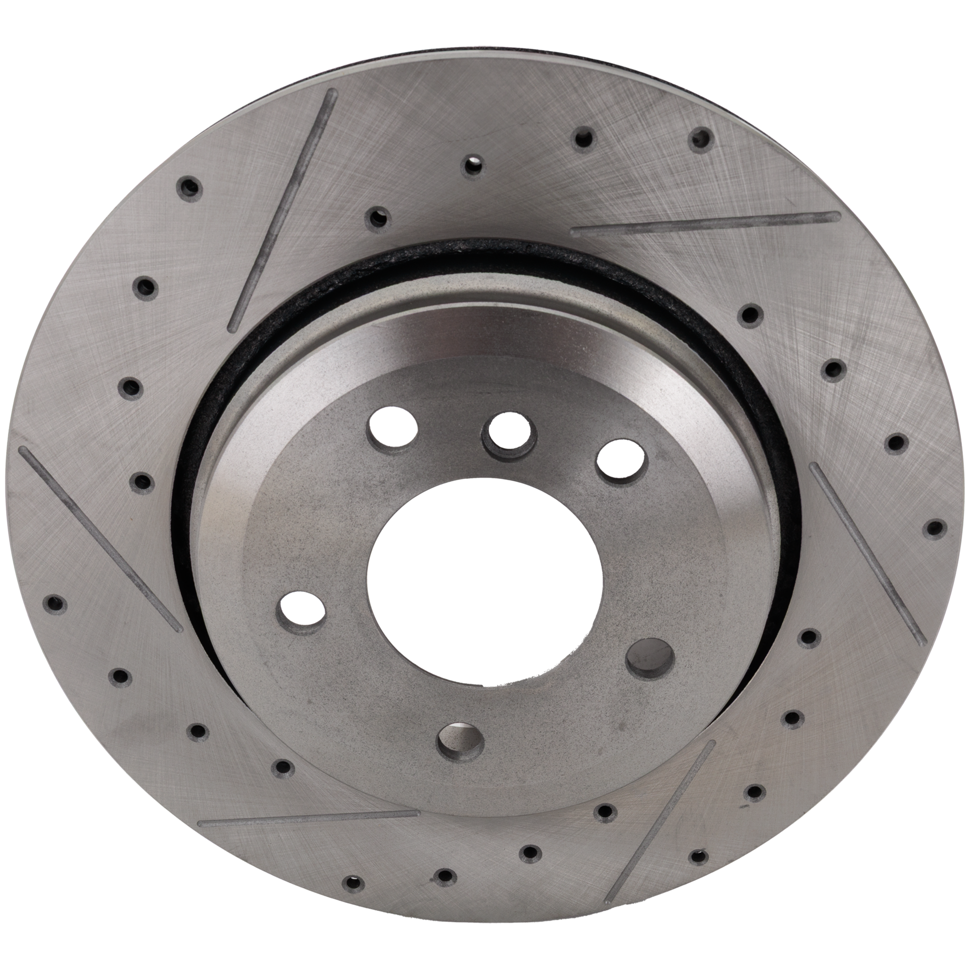 AM BMW 3 SERIES 01-06 REAR BRAKE DISC RH=LH Cross drilled and Slotted SKU STPB27110033DRS OEM 12134057-34219-145416-48880126