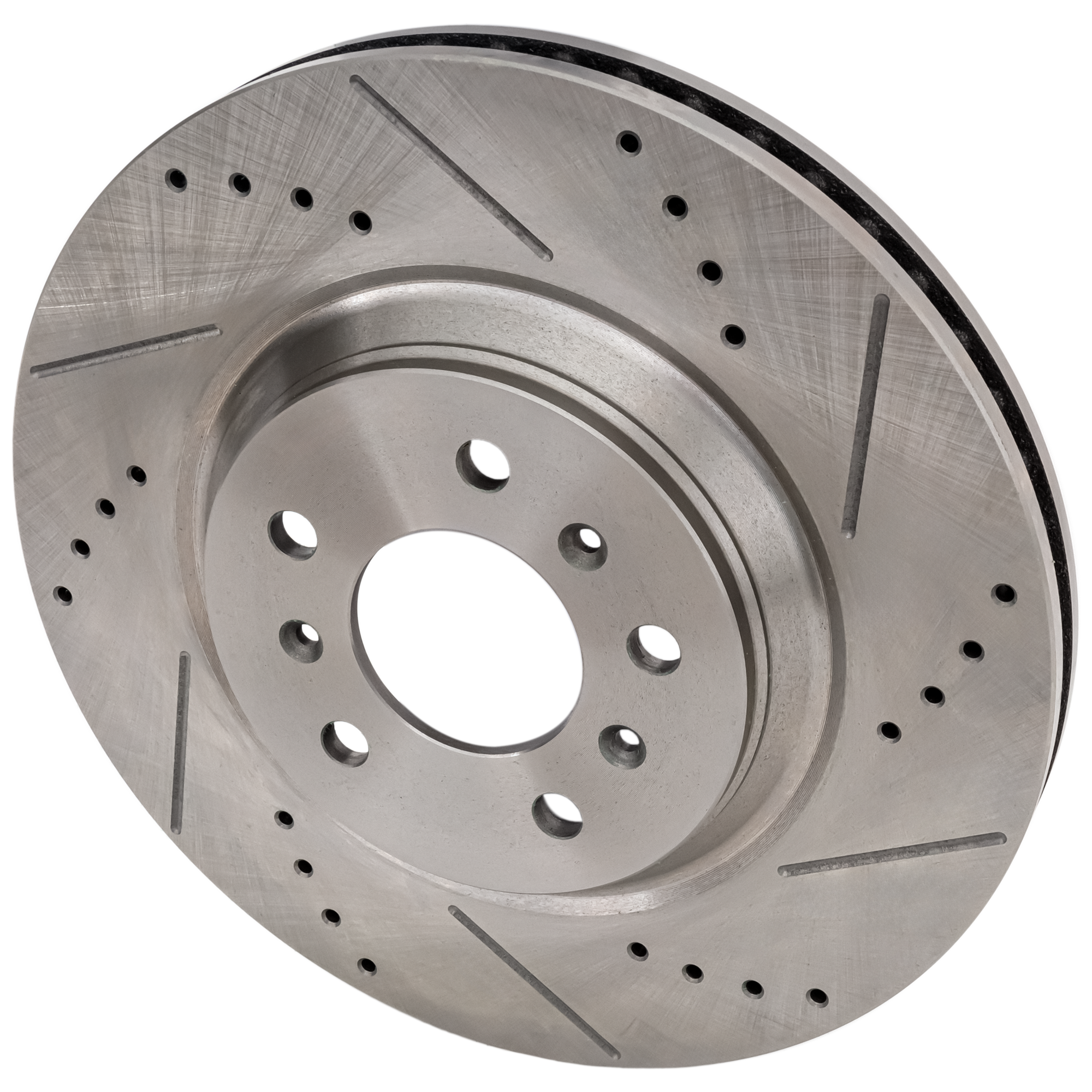 AM LUCERNE 06-11 IMPALA 12-13 IMPALA LIMITED 14-16 FRONT BRAKE DISC RH=LH Cross drilled and Slotted Vented 5 Lugs SKU STPB27110048DRS OEM 41217-55124-60421-580387-90038