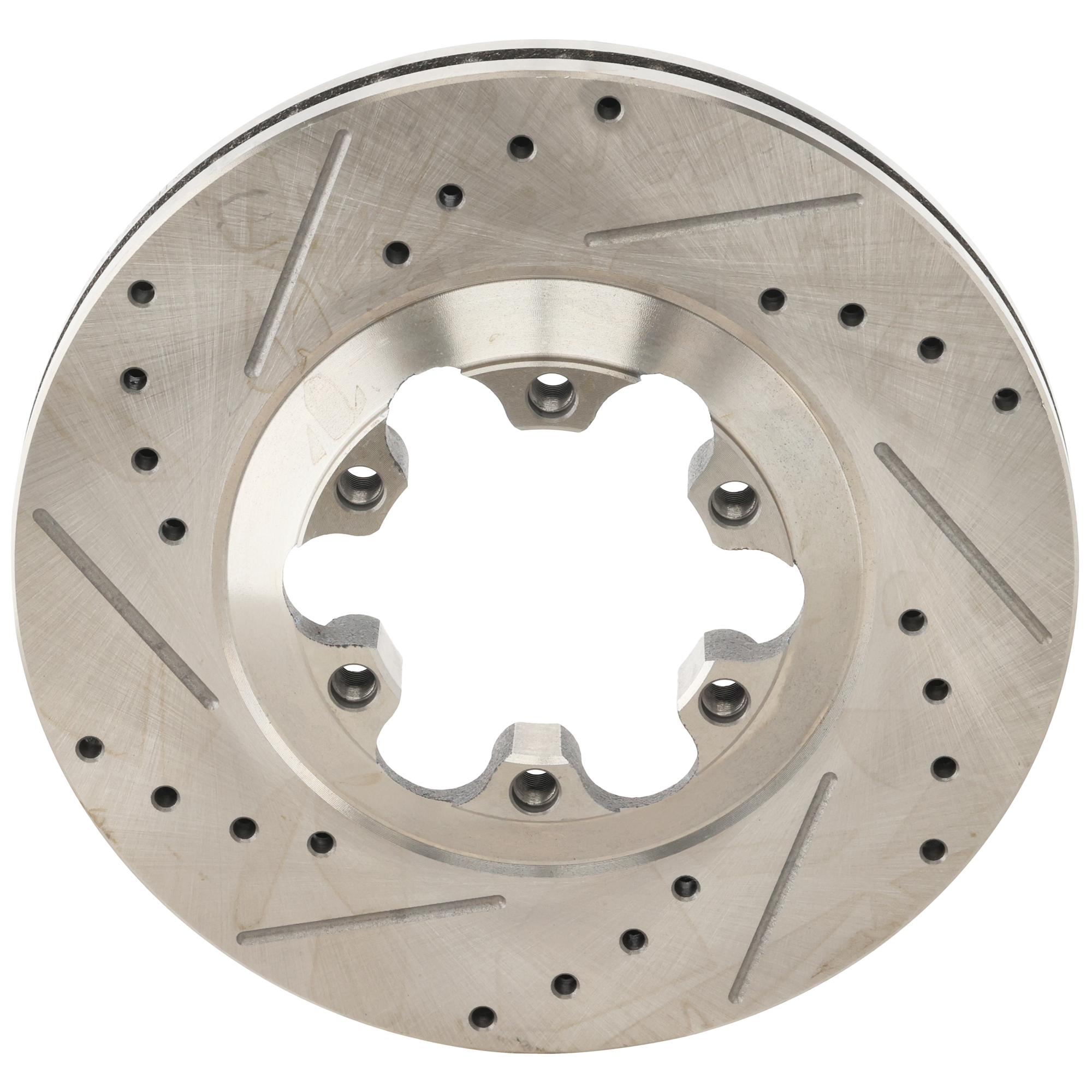 AM COLORADO CANYON 04-08 FRONT BRAKE DISC RH=LH Cross drilled and Slotted SKU STPC27110039DRS OEM 55090-145509-580216-48880216-6