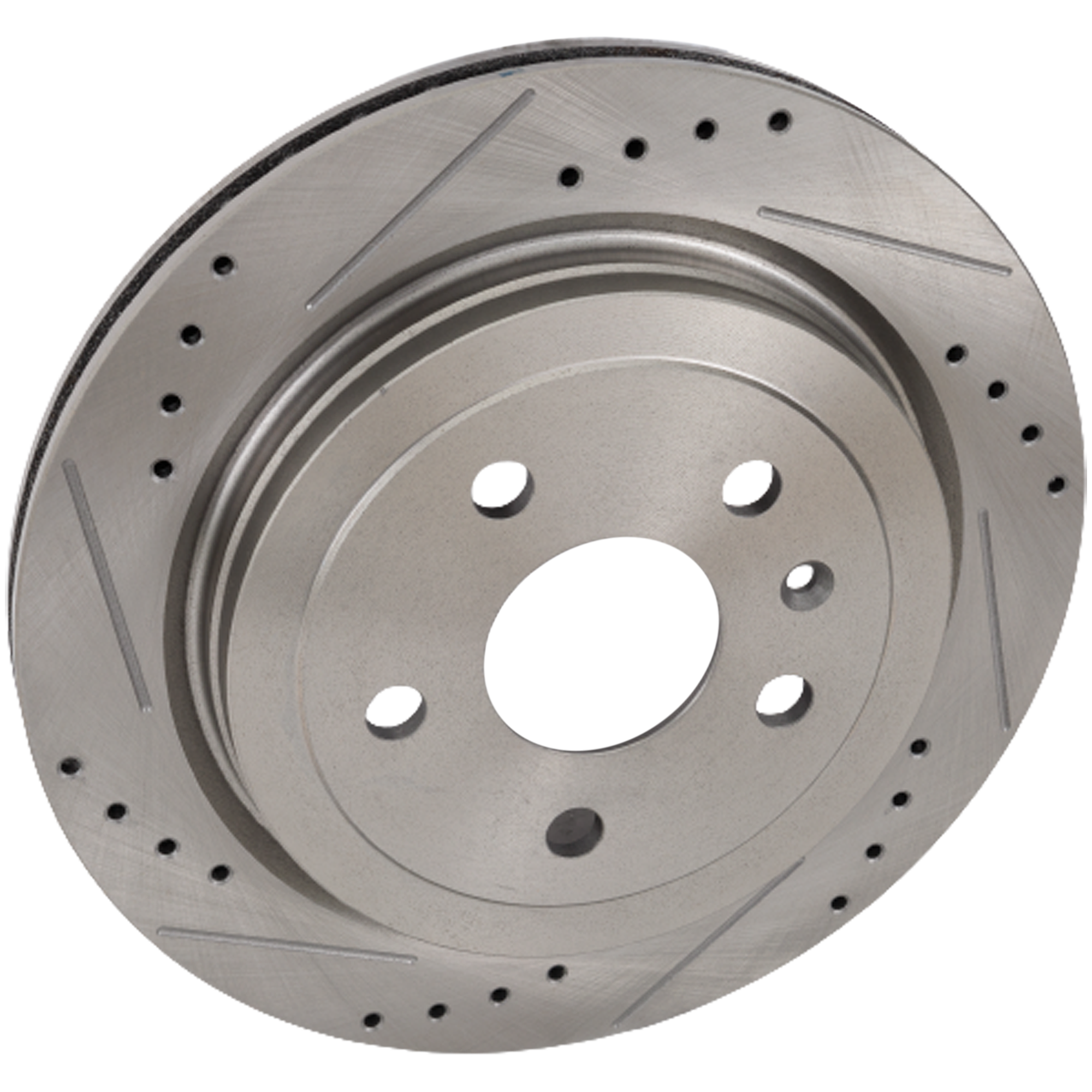 AM CTS 08-19 CAMARO 10-15 REAR BRAKE DISC RH=LH Cross drilled and Slotted SKU STPC27110057DRS OEM 41237-55171-72038-493955-85013