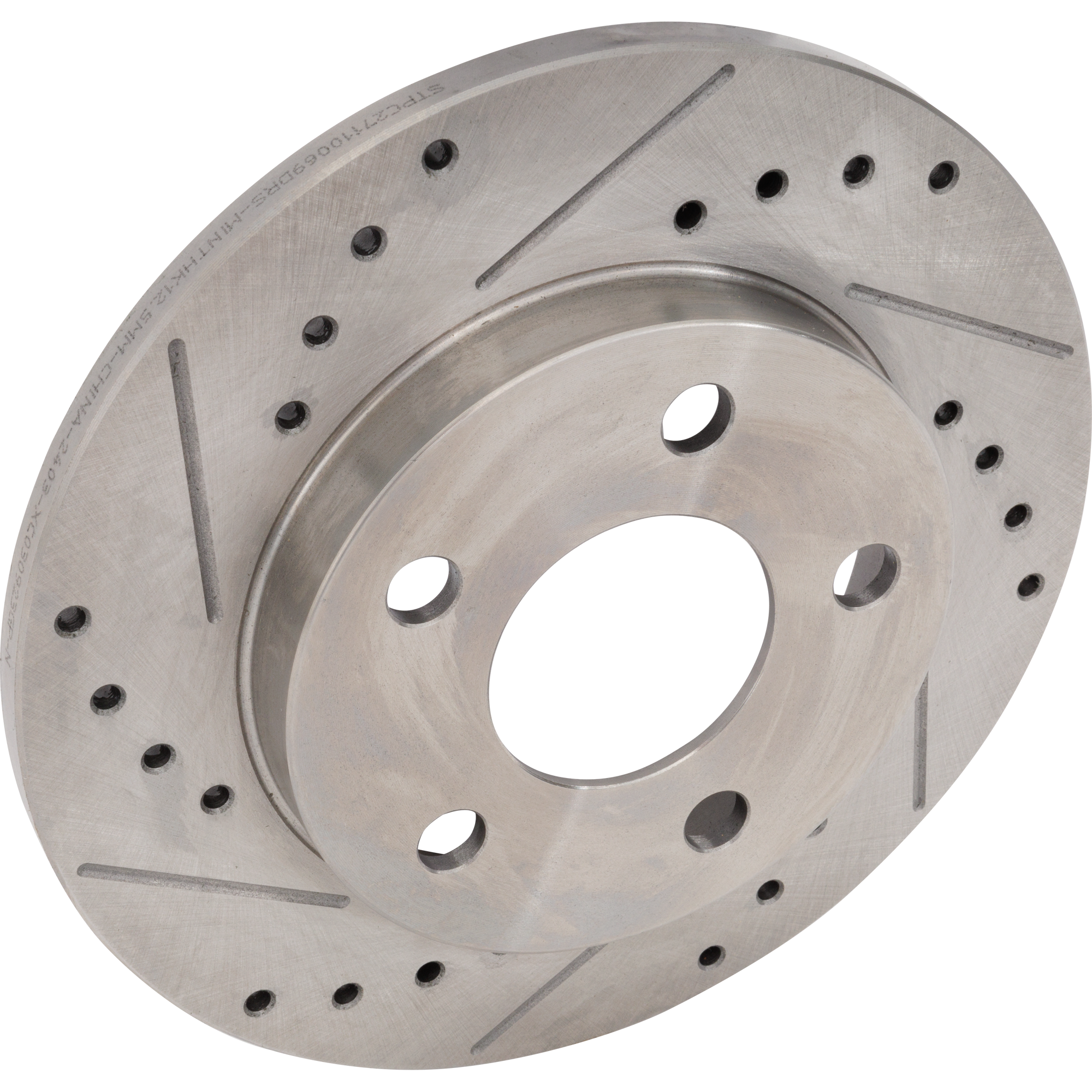 AM GRAND RPRIX 04-08 IMPALA 11-13 IMPALA LIMITED 14-16 REAR BRAKE DISC RH=LH Cross drilled and Slotted SKU STPC27110069DRS OEM 55085-145442-580171-48880171-6
