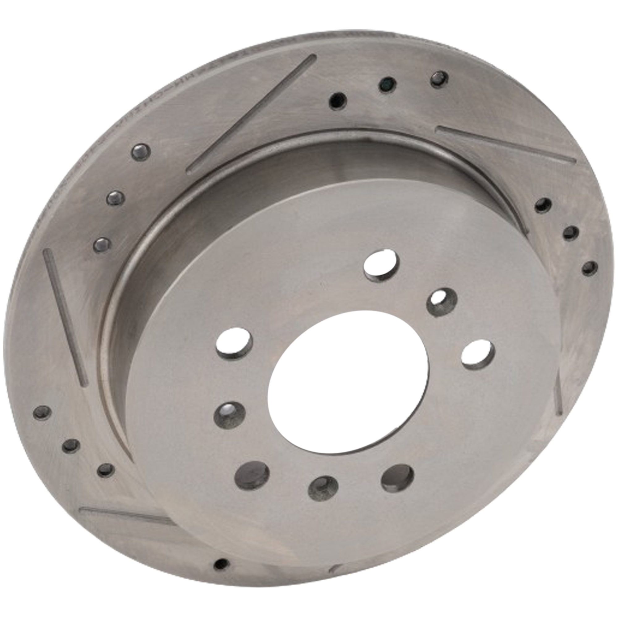 AM MONTE CARLO 06-07 IMPALA 06-10 REAR BRAKE DISC RH=LH Cross drilled and Slotted Solid 5 Lugs SKU STPC27110071DRS OEM 55125-145628-493745-580401-900