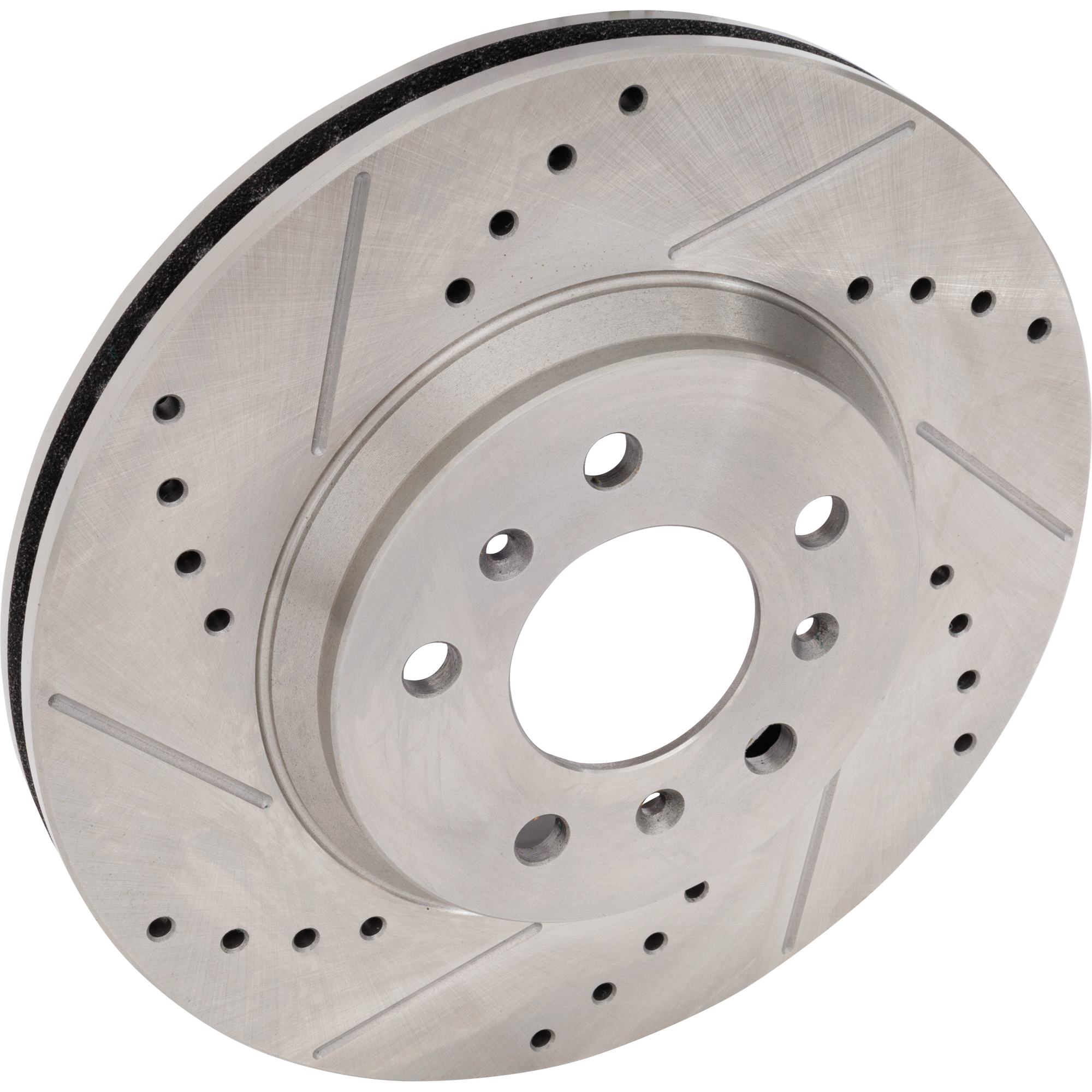 AM IMPALA 06-13 IMPALA LIMITED 14-16 FRONT BRAKE DISC RH=LH Cross drilled and Slotted SKU STPC27110072DRS OEM 19372-55126-145654-493755-5804