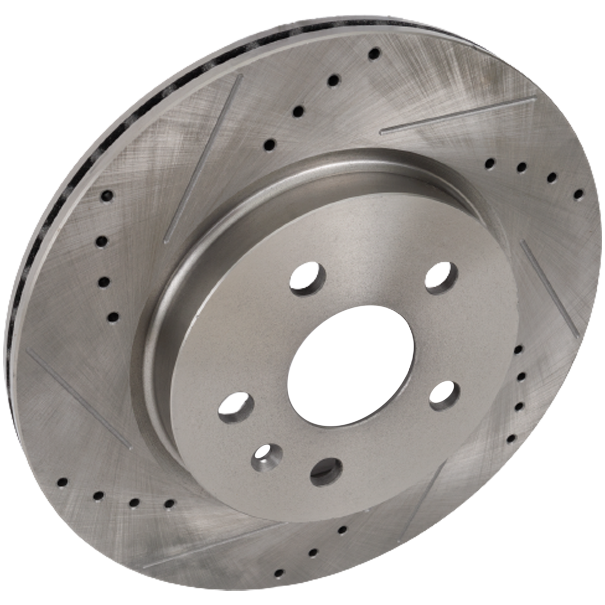 AM LACROSSE 10-16 CAMARO 16-20 REAR BRAKE DISC RH=LH Cross drilled and Slotted SKU STPC27110076DRS OEM 41267-55179-850179-886206-9009