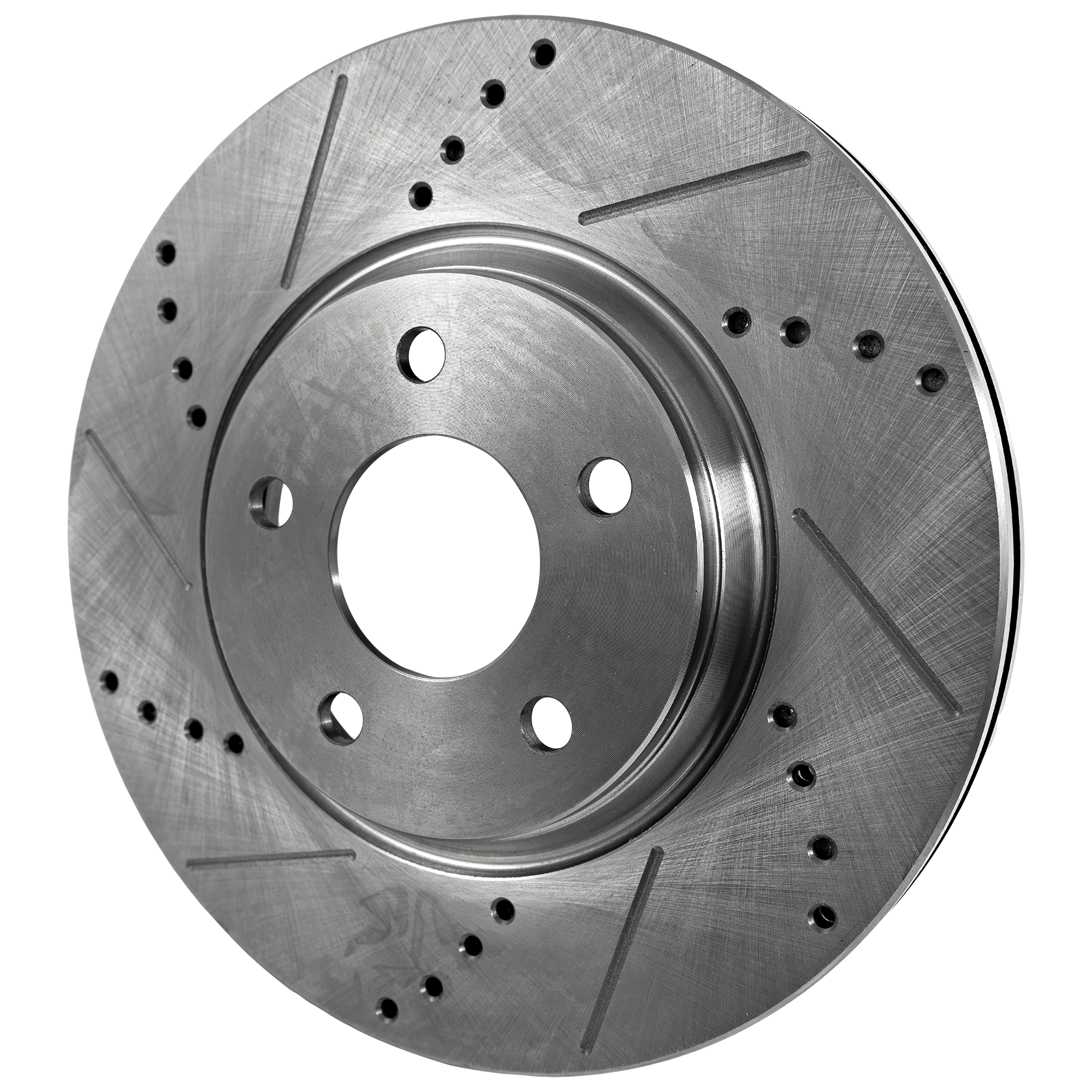 AM COBALT 05-08 MALIBU 04-12 FRONT BRAKE DISC RH=LH Cross drilled and Slotted SKU STPC27110079DRS OEM 55093-60366-145528-493455-5801