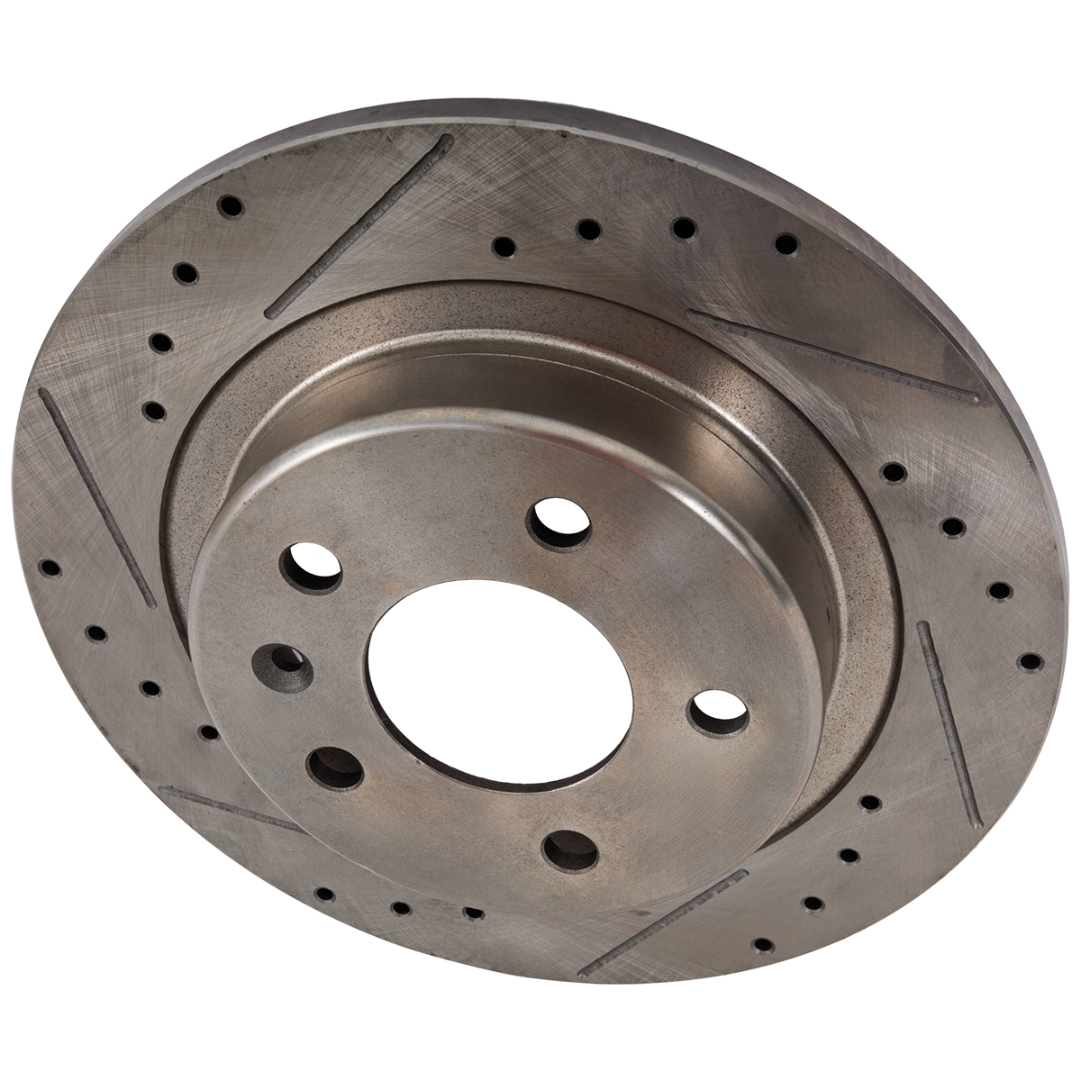 AM MALIBU 16-20 REAR BRAKE DISC RH=LH Cross drilled and Slotted SKU STPC27110081DRS OEM 12162145-41348-1771179-1351785