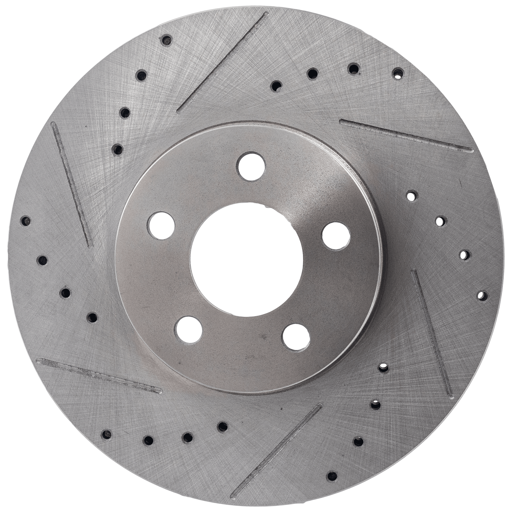 AM PT CRUISER 01-10 FRONT BRAKE DISC RH=LH Cross drilled and Slotted SKU STPC27110088DRS OEM 19927-53000-76955-103114-14530