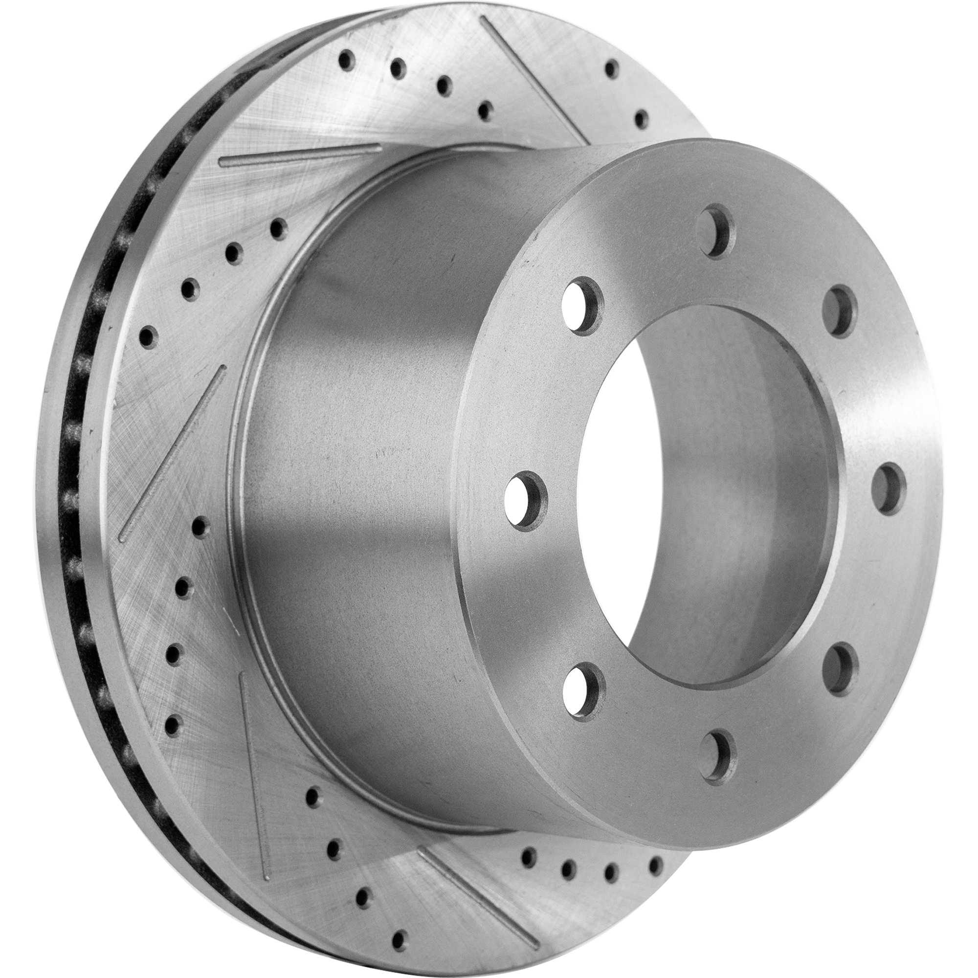 AM SILVERADO 3500 HD SIERRA 3500 HD 11-19 REAR BRAKE DISC RH=LH DRW Cross drilled and Slotted SKU STPC27110094DRS OEM 41270-55194-850229-901030-1216