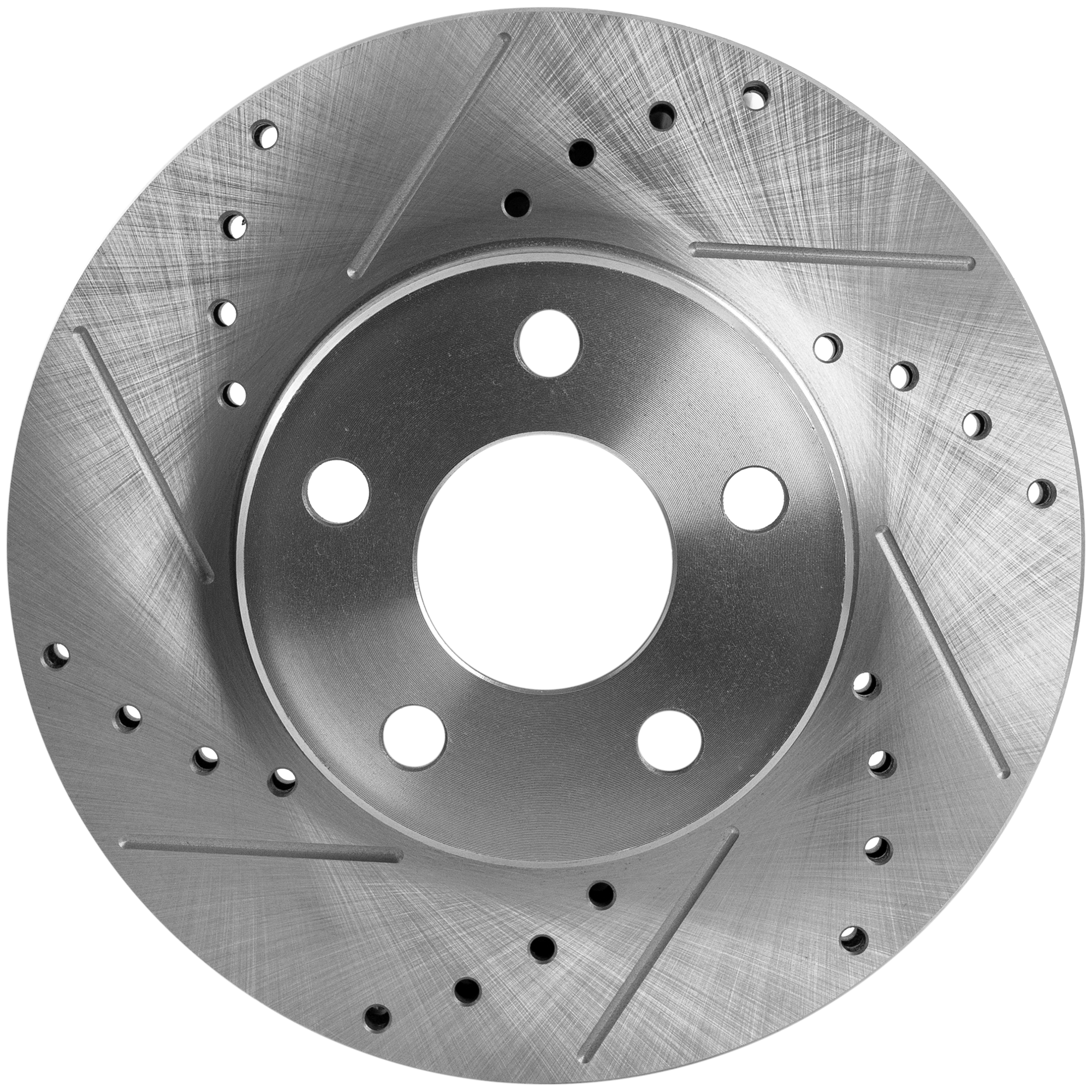 AM SKYLARK 90-98 CAVALIER 92-05 FRONT BRAKE DISC RH=LH Cross drilled and Slotted SKU STPC27110105DRS OEM 477-5580-19815-27029-56140-651
