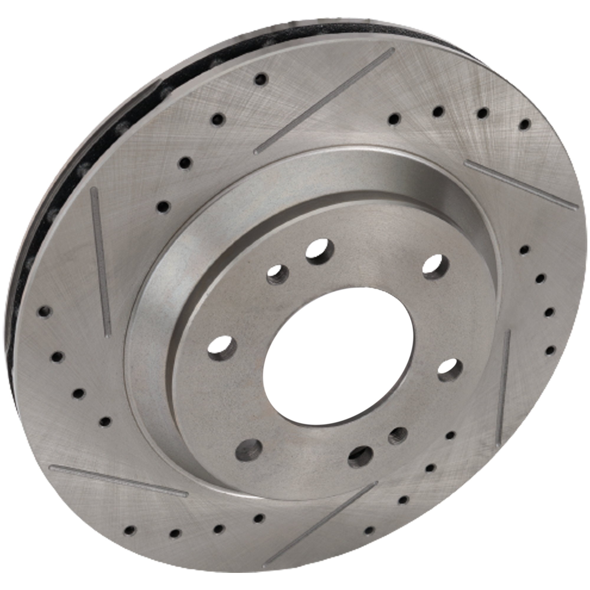 AM RAINIER 04-05 TRAILBLAZER 02-05 ASCENDER 04-06 FRONT BRAKE DISC RH=LH Cross drilled and Slotted Vented 6 Lugs SKU STPC27110122DRS OEM 19943-55069-101757-145304-5800