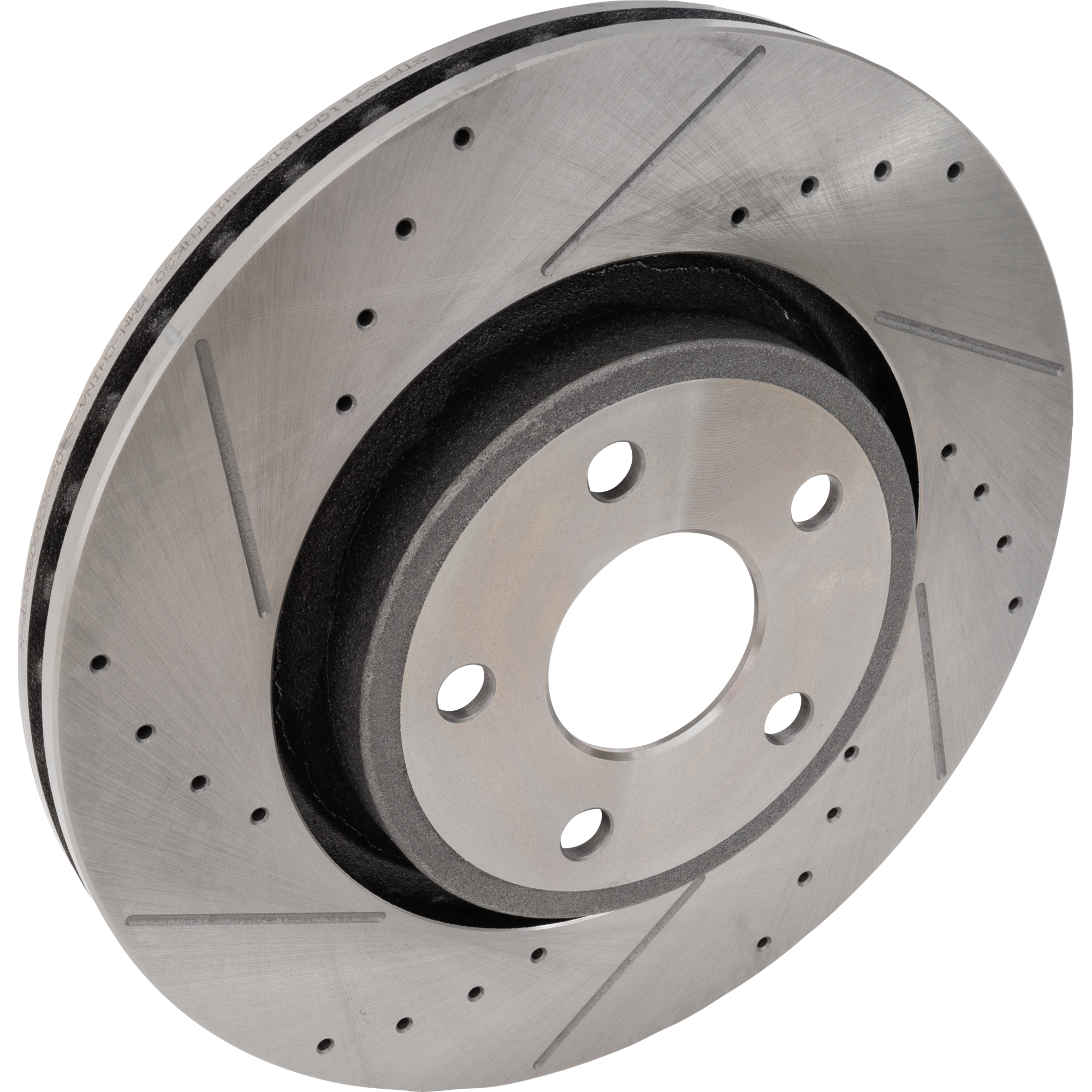 AM DURANGO 11-22 GRAND CHEROKEE 11-23 FRONT BRAKE DISC RH=LH Cross drilled and Slotted Vented 5 Lugs 350mm Front Disc Vented Rear Disc SKU STPD27110016DRS OEM 43175-53064-850240-60042007-53
